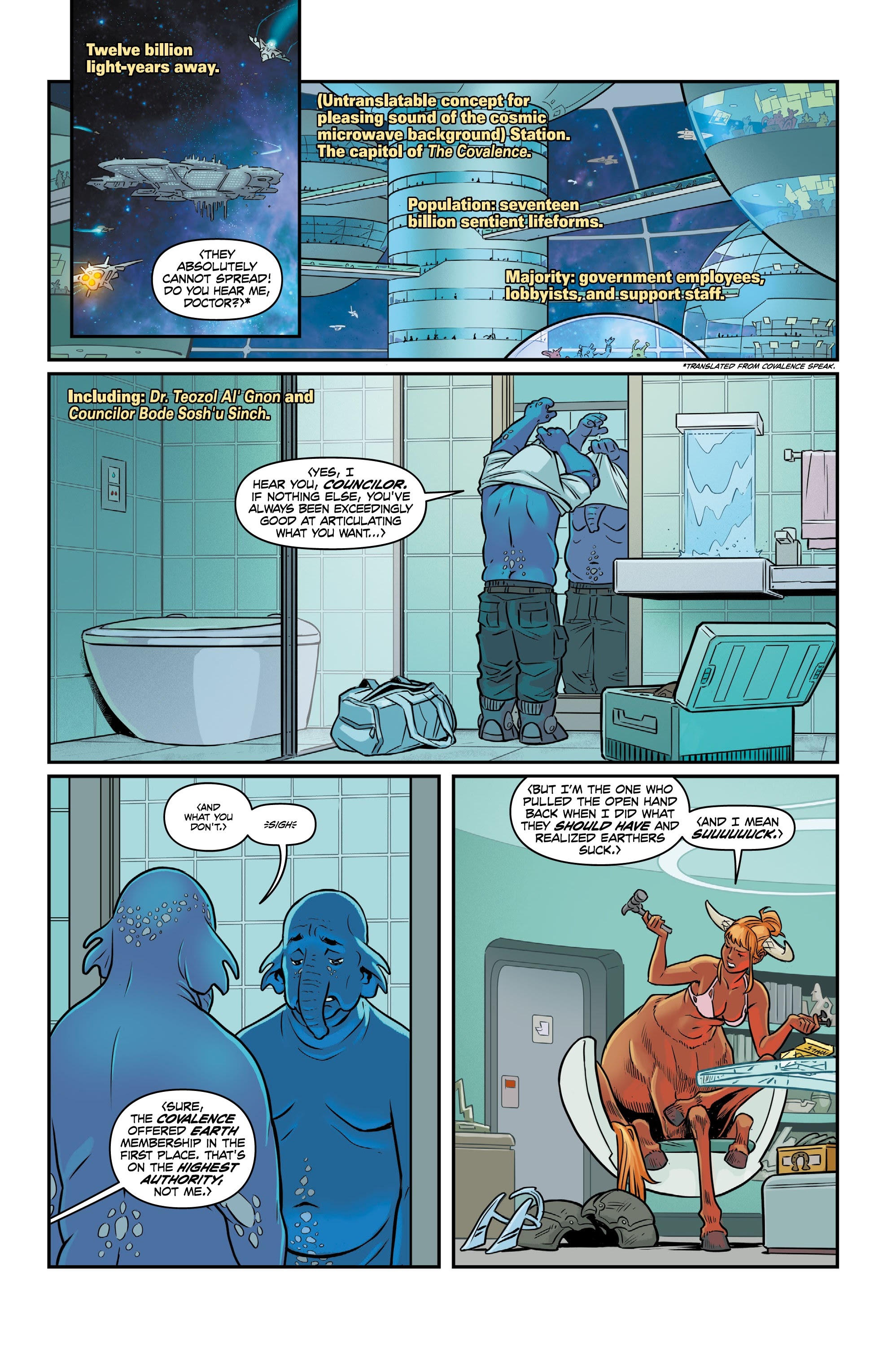 Read online Money Shot comic -  Issue #8 - 9