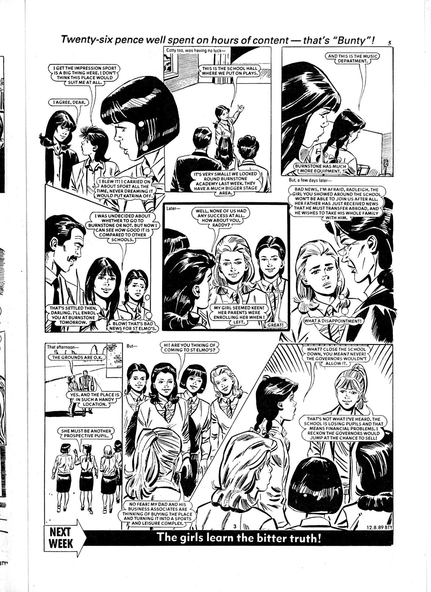 Read online Bunty comic -  Issue #1648 - 5