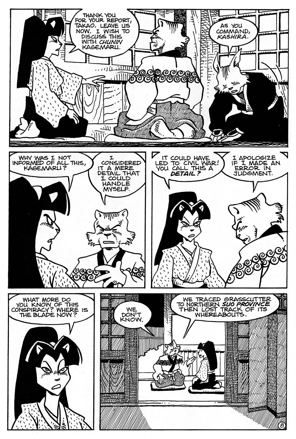 Read online Usagi Yojimbo (1996) comic -  Issue #40 - 10