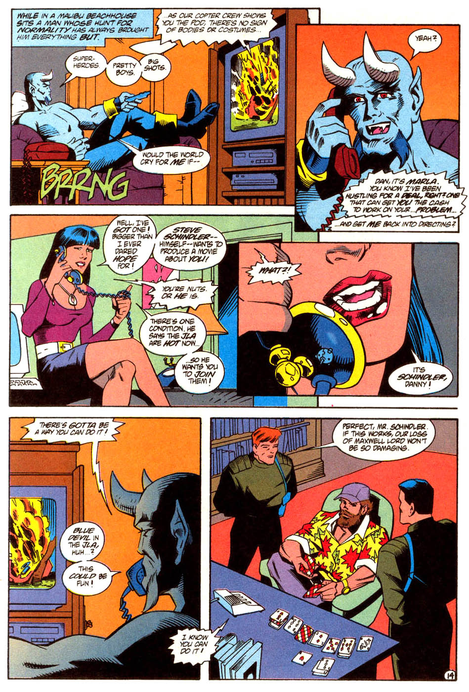 Read online Justice League America comic -  Issue #97 - 15