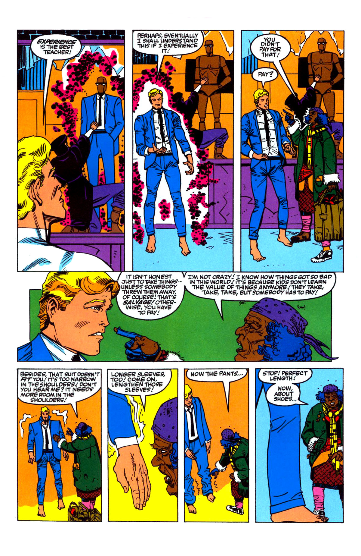 Read online Fantastic Four Visionaries: John Byrne comic -  Issue # TPB 6 - 168
