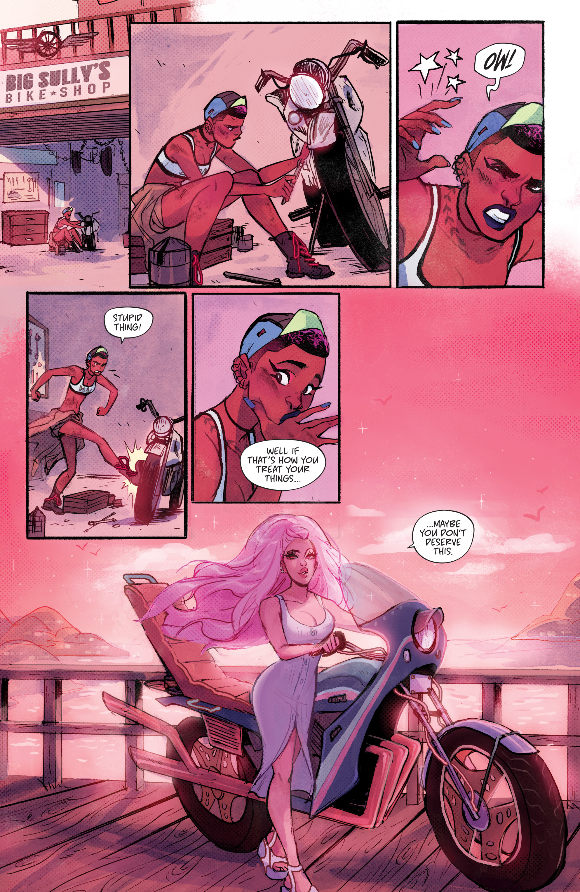 Read online Motor Crush comic -  Issue #2 - 23