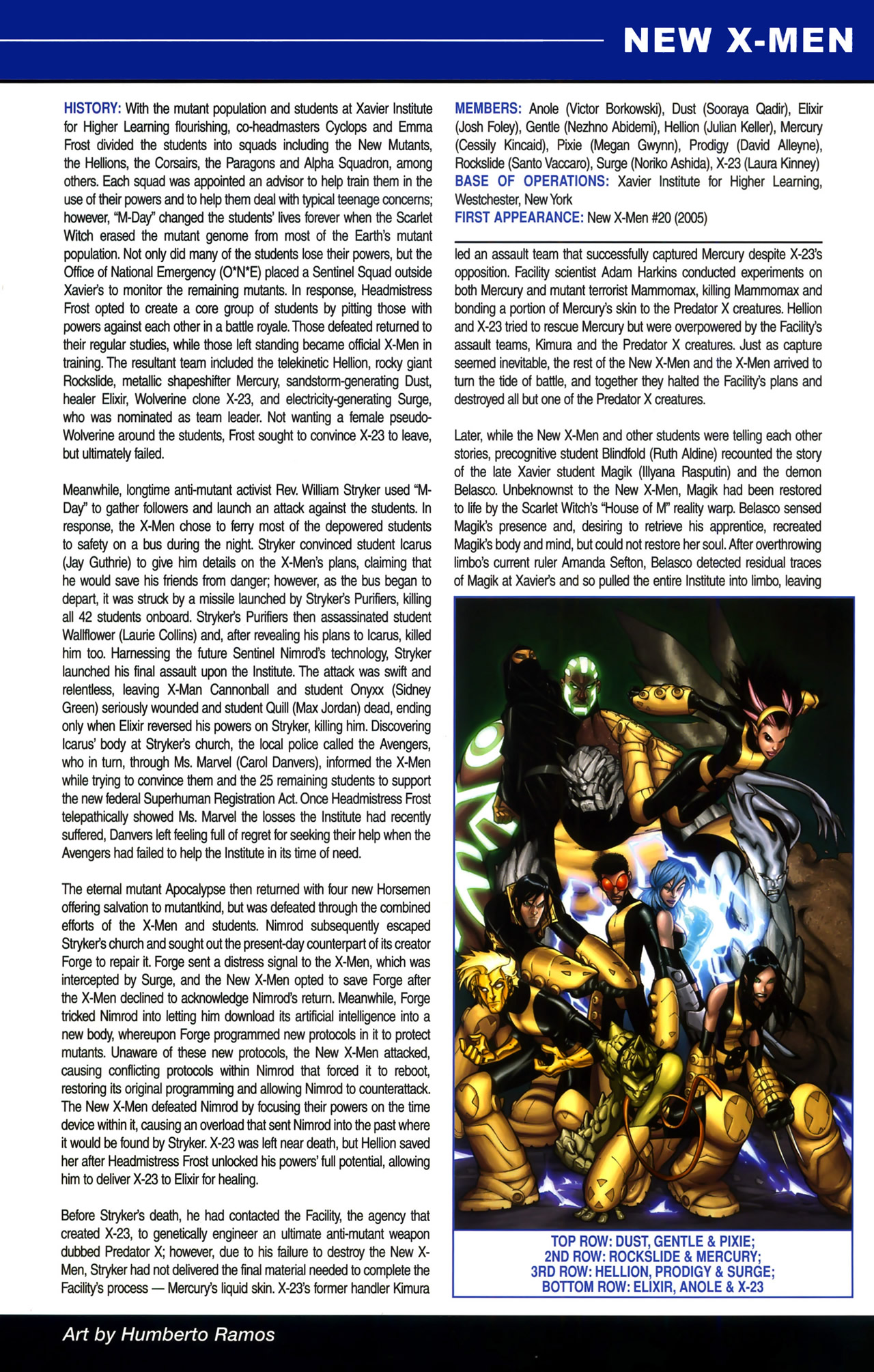 Read online X-Men: Messiah Complex - Mutant Files comic -  Issue # Full - 23