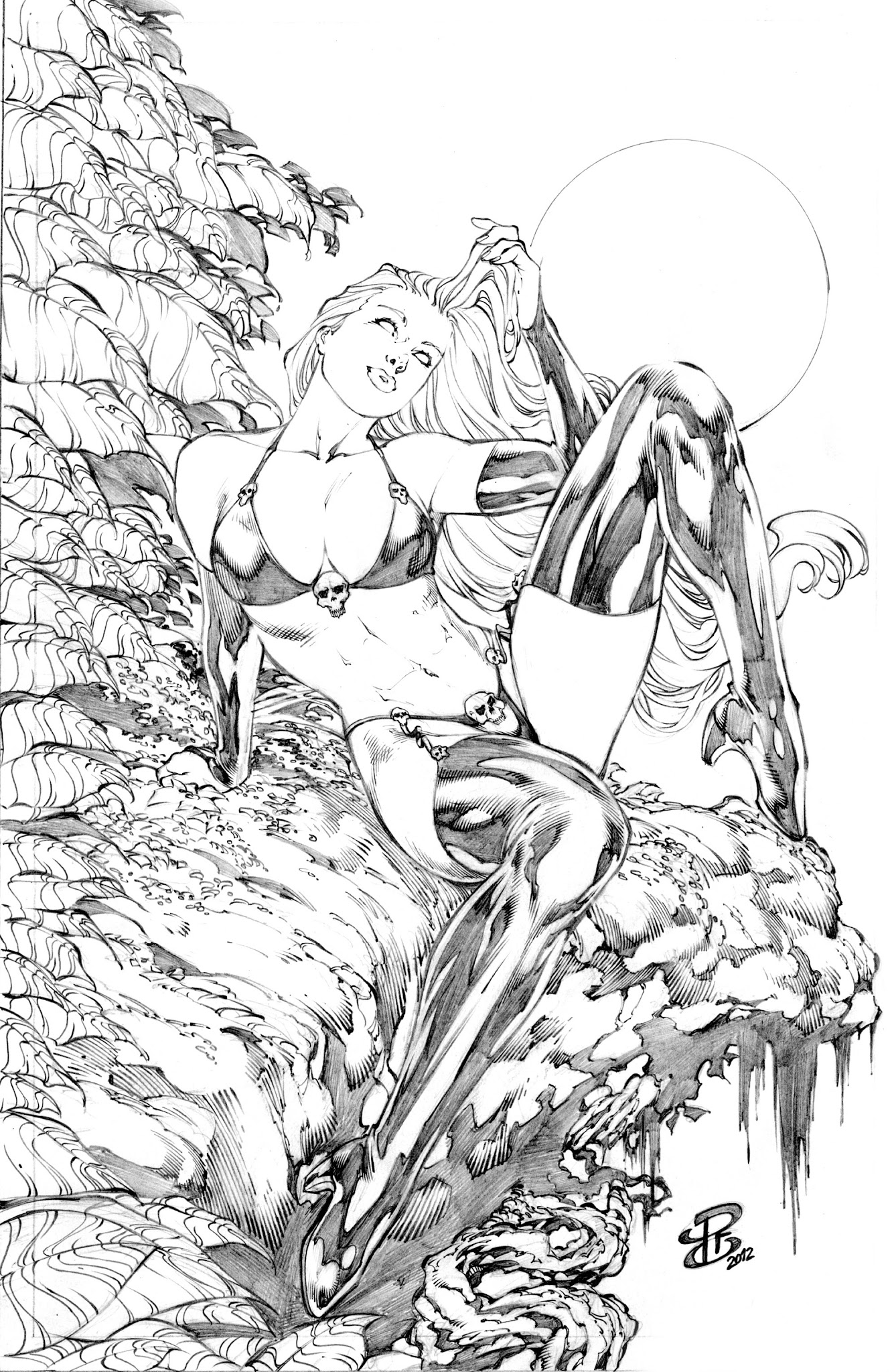 Read online Lady Death: Apocalypse comic -  Issue #0 - 50