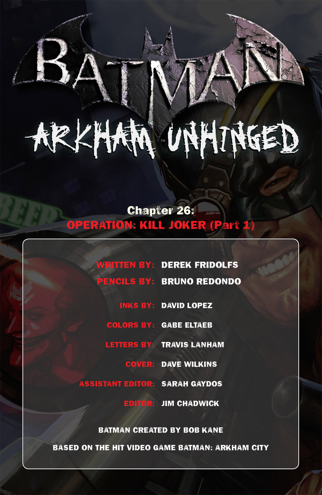 Read online Batman: Arkham Unhinged (2011) comic -  Issue #26 - 2
