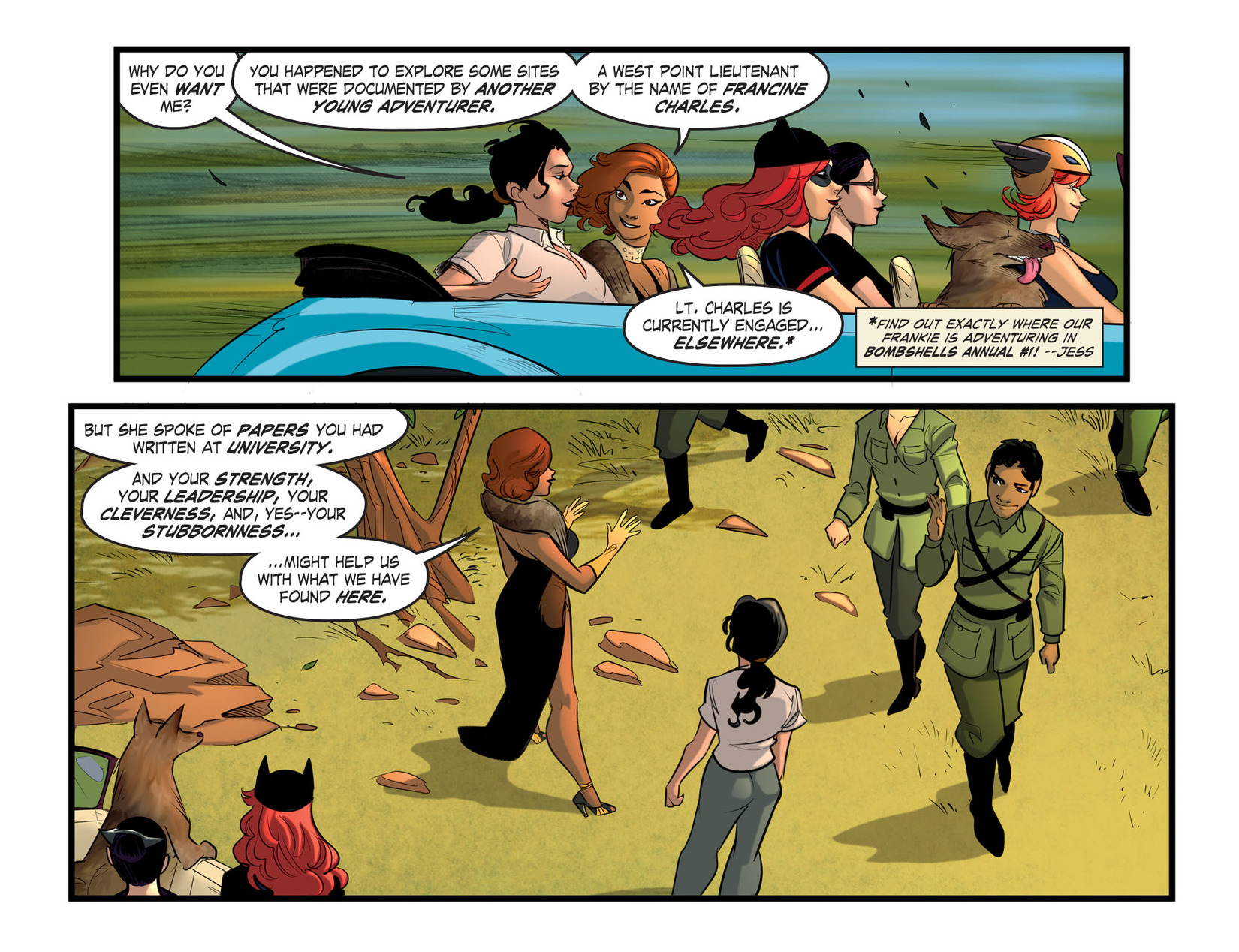 Read online DC Comics: Bombshells comic -  Issue #59 - 20