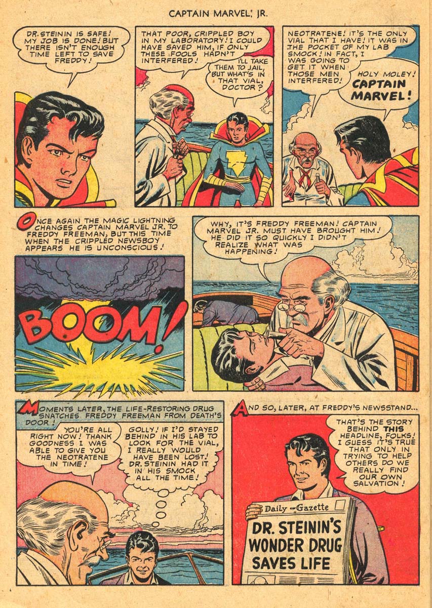 Read online Captain Marvel, Jr. comic -  Issue #89 - 25