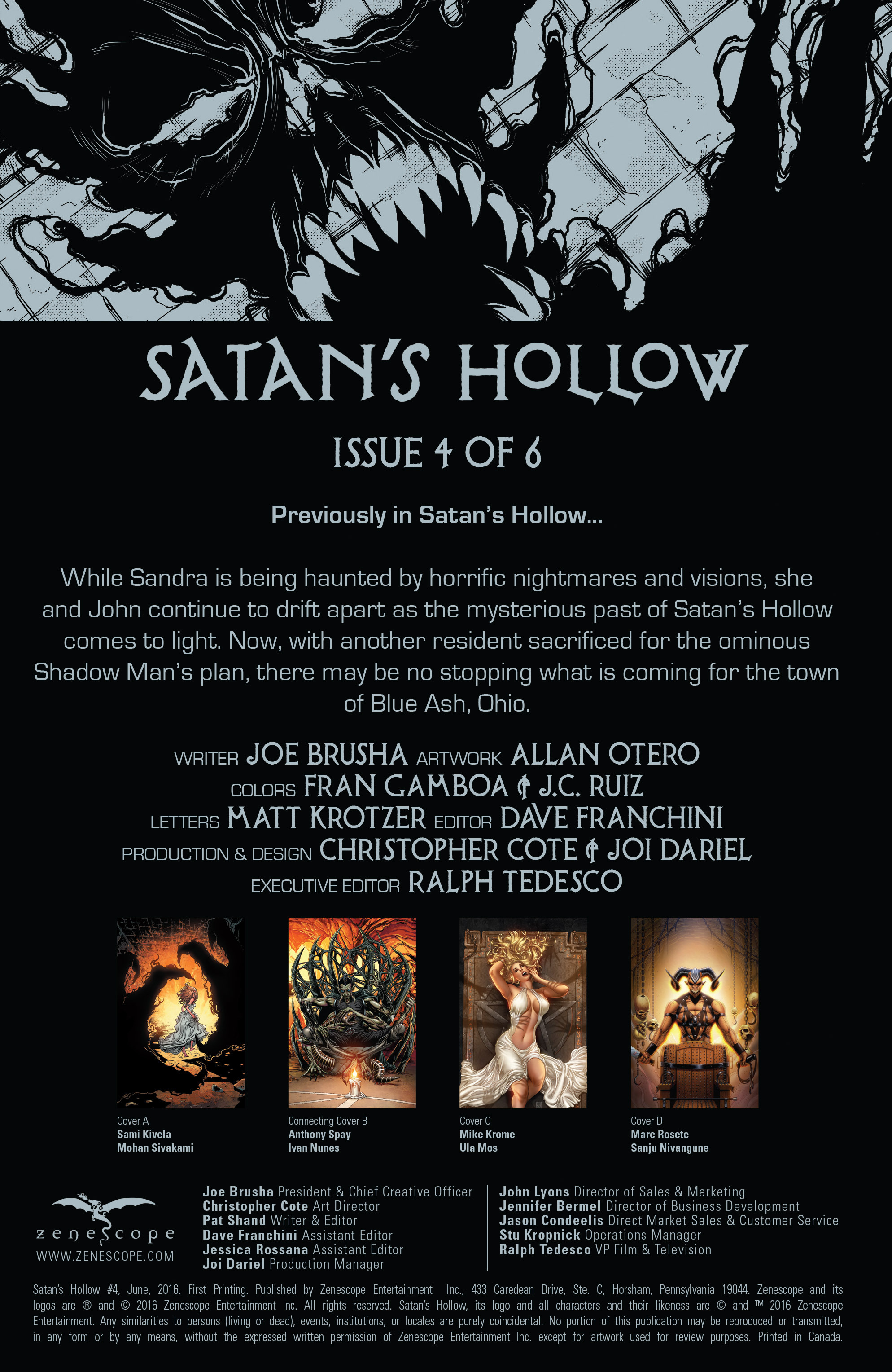 Read online Satan's Hollow comic -  Issue #4 - 3