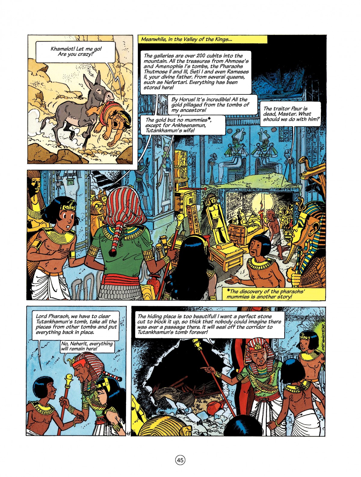 Read online Papyrus comic -  Issue #3 - 45