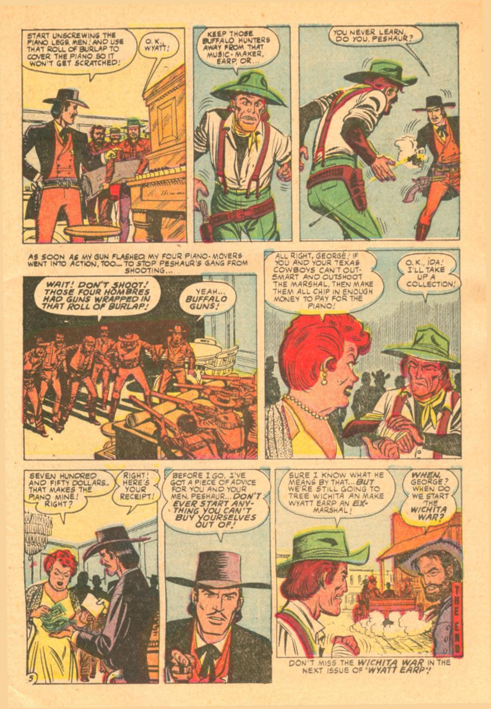 Read online Wyatt Earp comic -  Issue #4 - 7