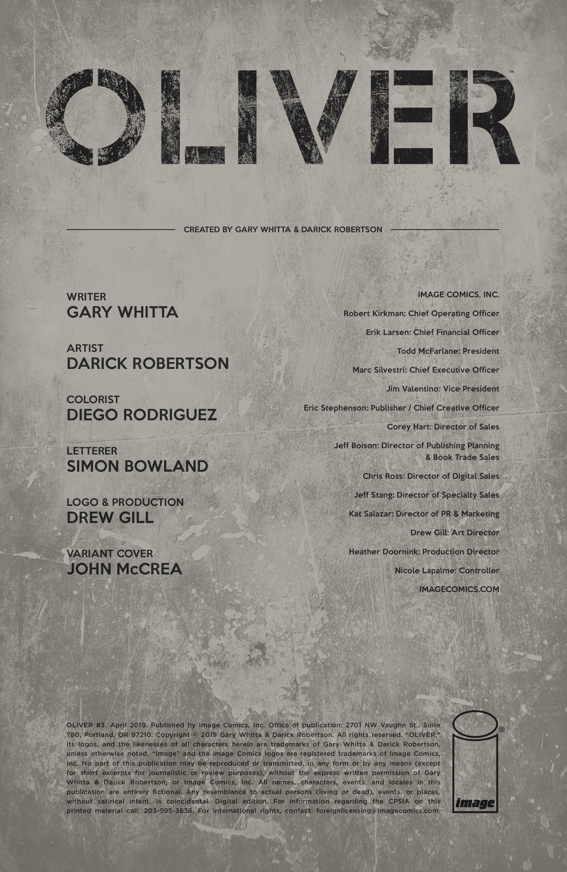 Read online Oliver comic -  Issue #3 - 2