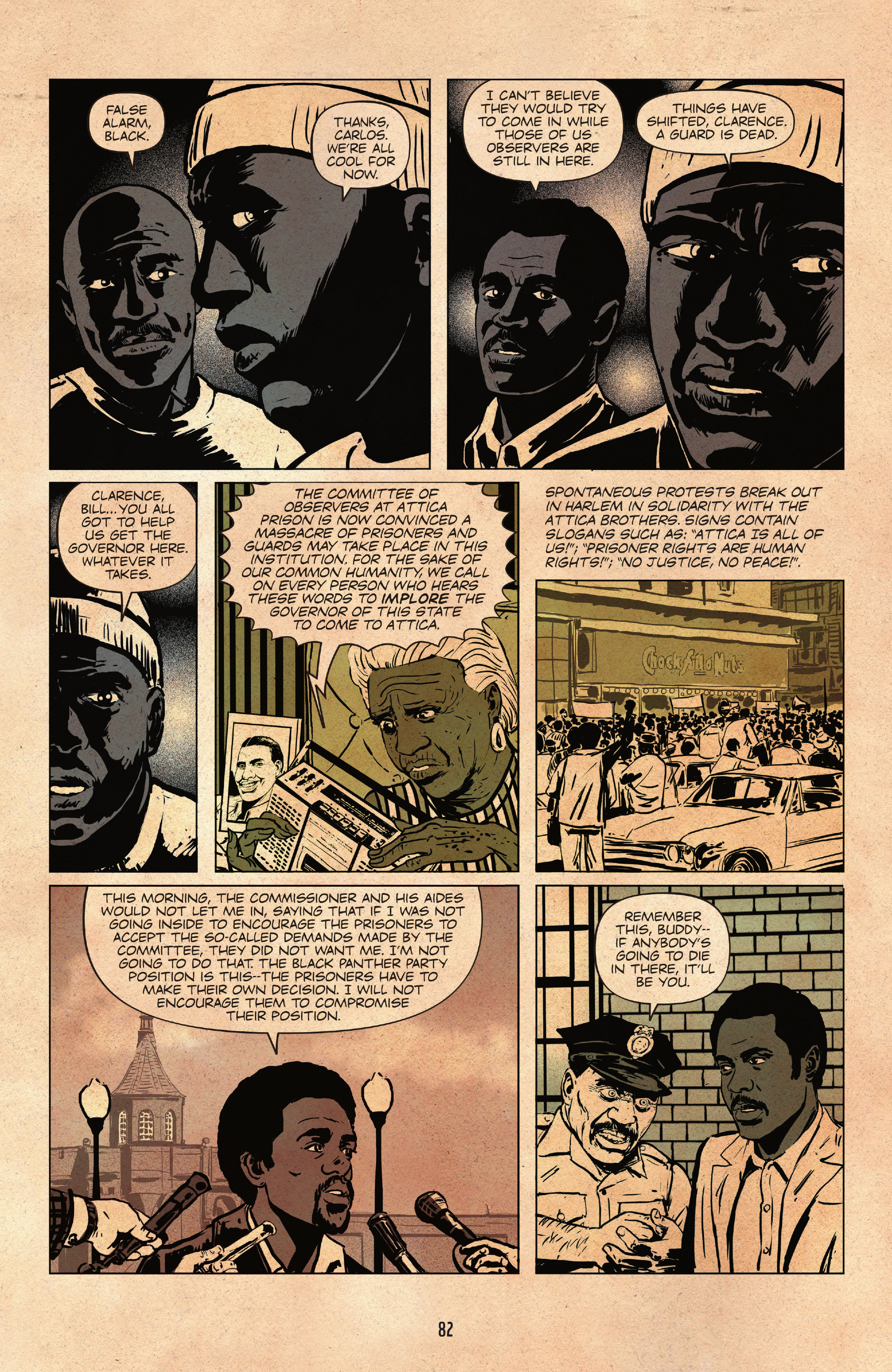 Read online Big Black: Stand At Attica comic -  Issue # TPB (Part 1) - 81