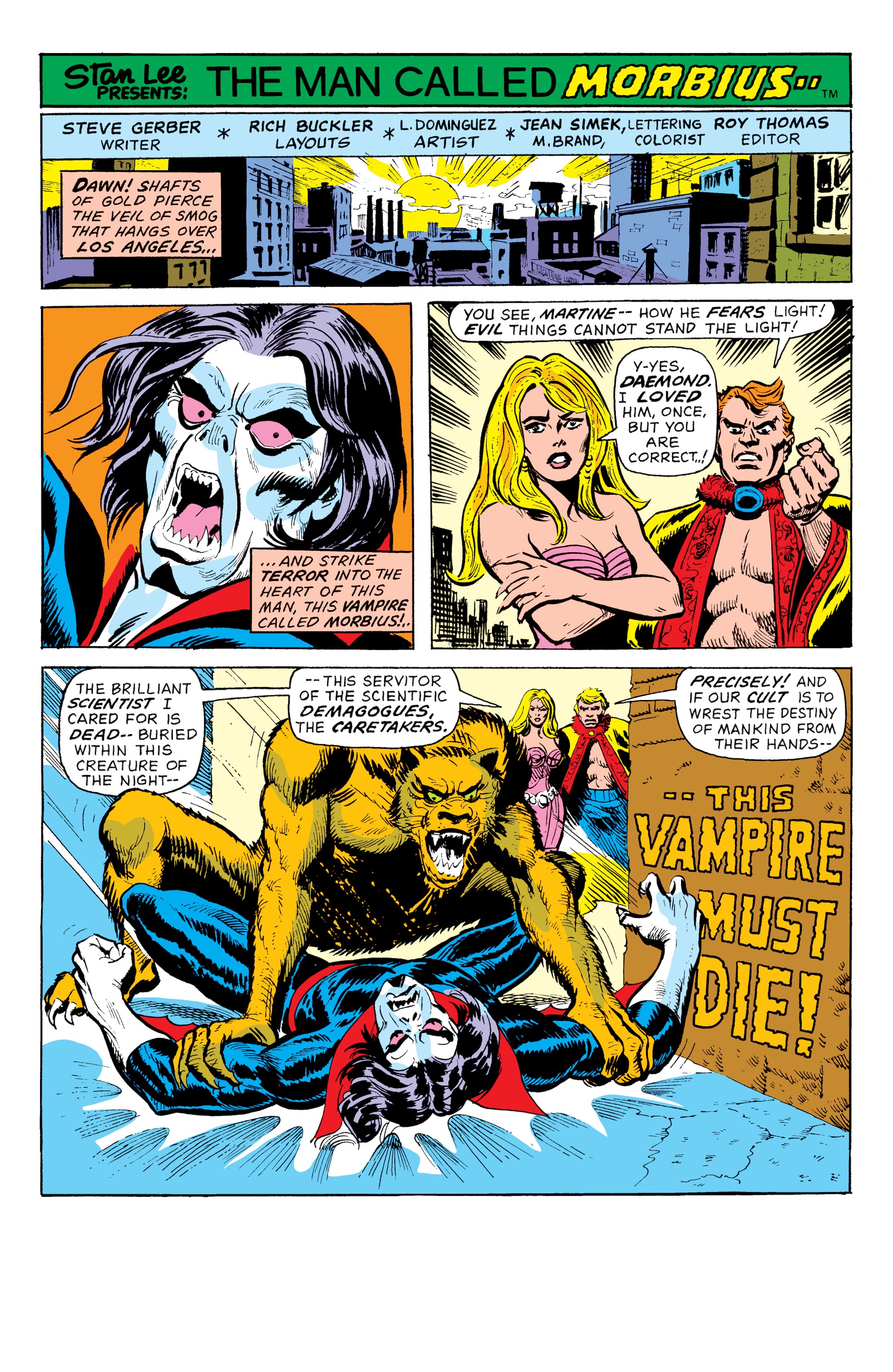 Read online Morbius Epic Collection comic -  Issue # The Living Vampire (Part 2) - 80