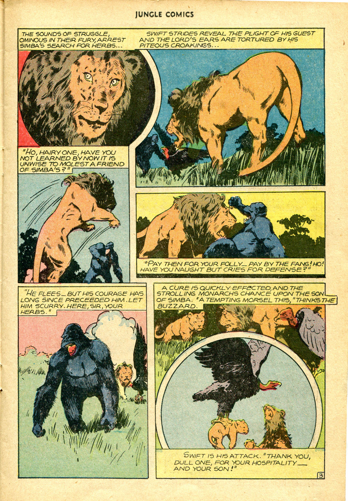 Read online Jungle Comics comic -  Issue #83 - 16