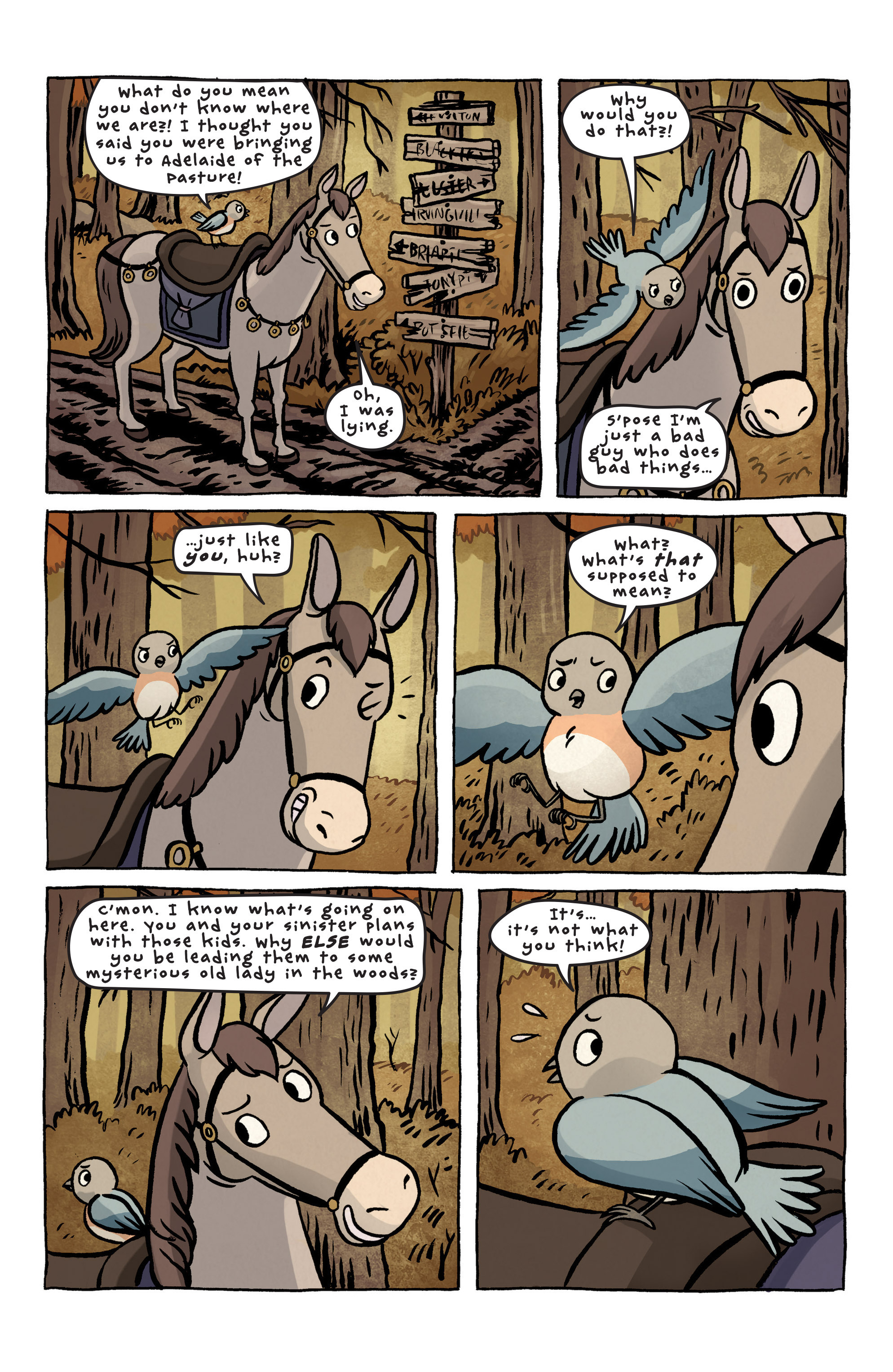 Read online Over the Garden Wall (2015) comic -  Issue #2 - 5