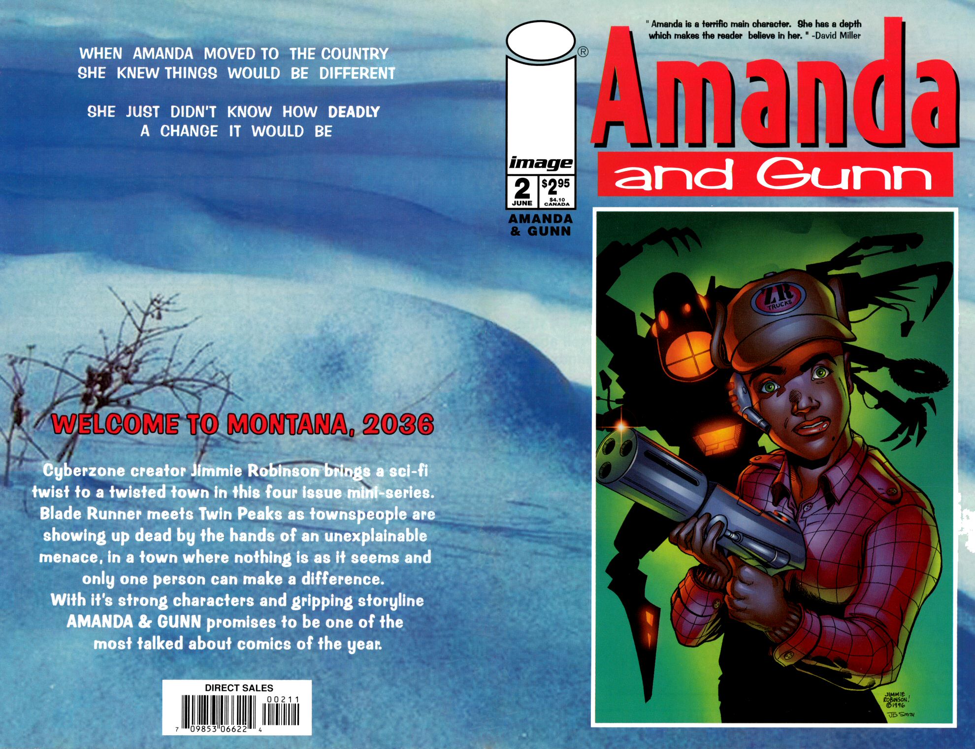 Read online Amanda & Gunn comic -  Issue #2 - 1
