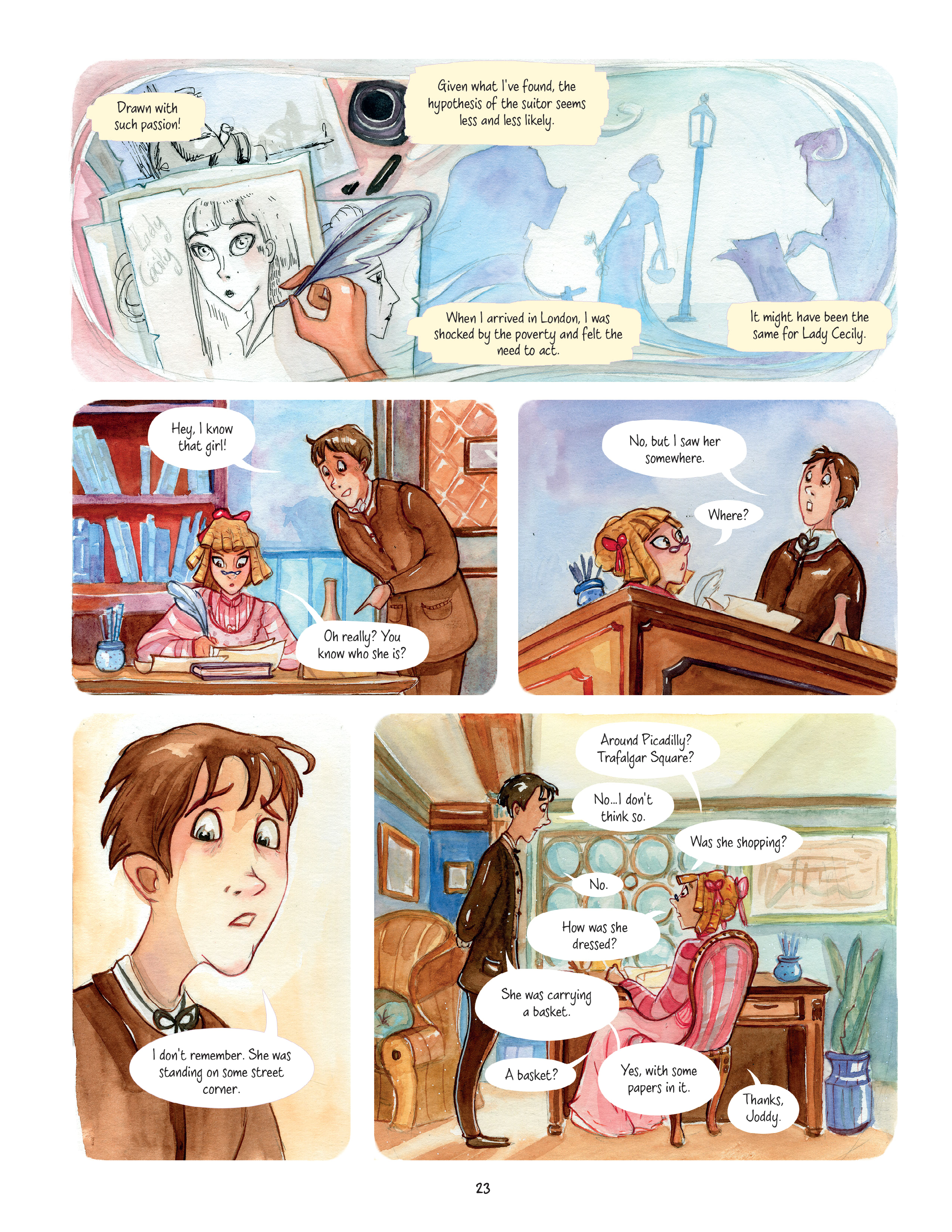 Read online An Enola Holmes Mystery comic -  Issue #2 - 25