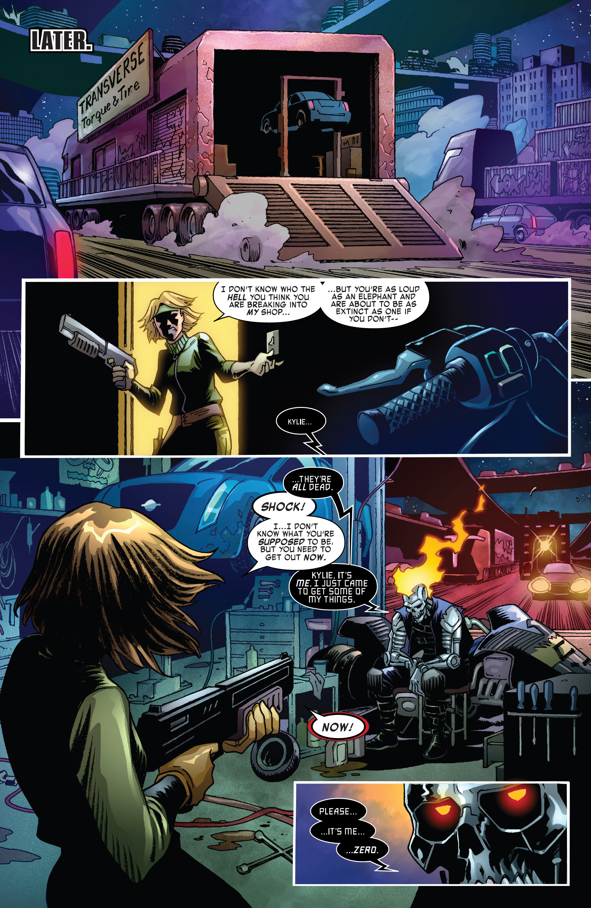 Read online Ghost Rider 2099 (2020) comic -  Issue # Full - 23