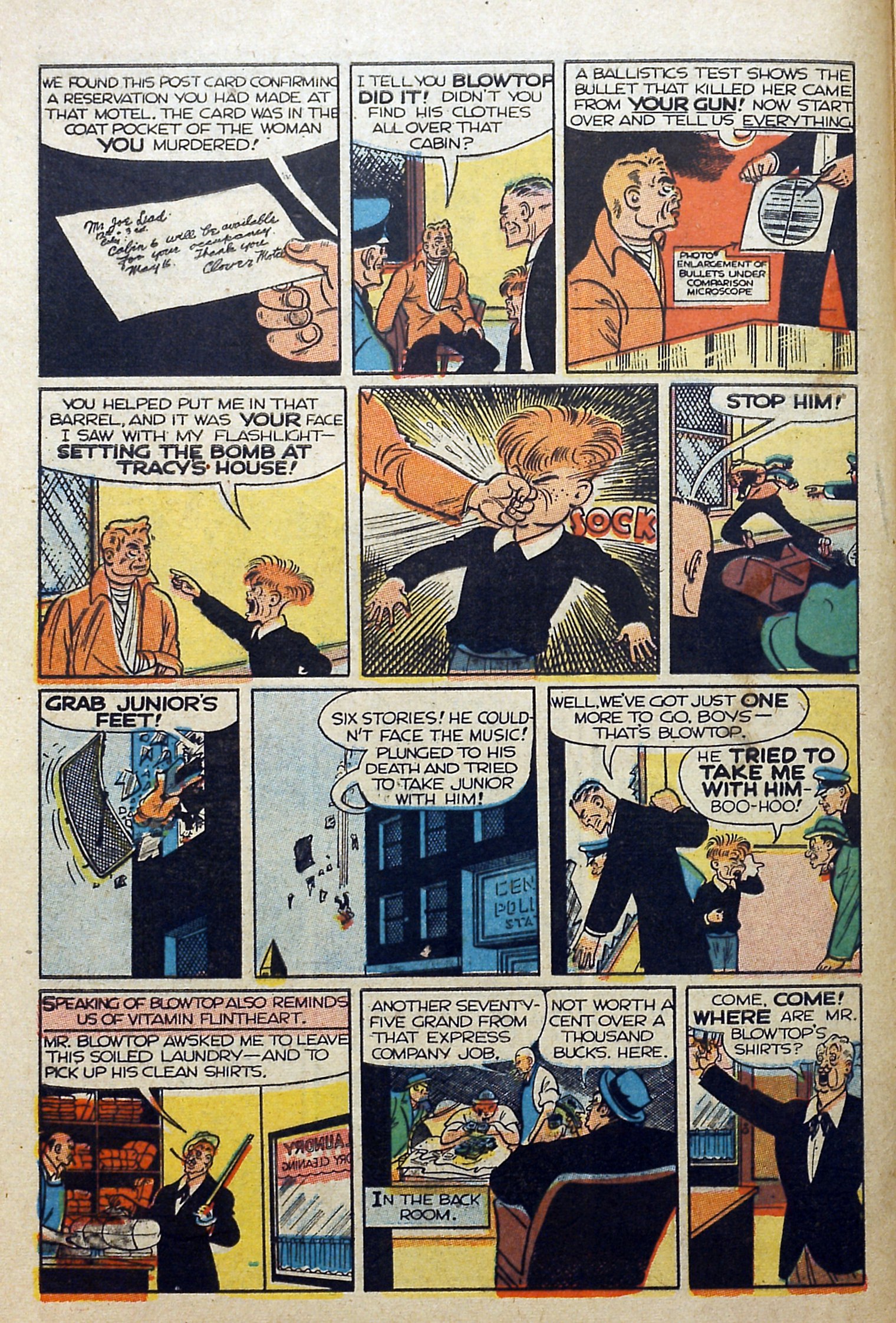 Read online Dick Tracy comic -  Issue #67 - 10