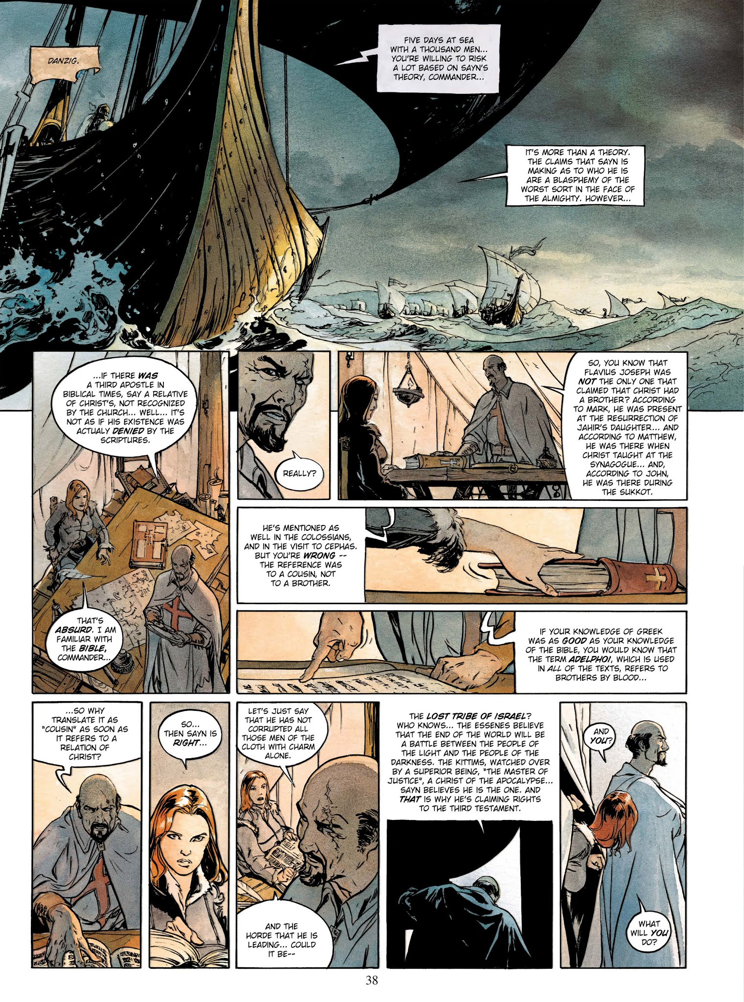 Read online The Third Testament comic -  Issue #4 - 38