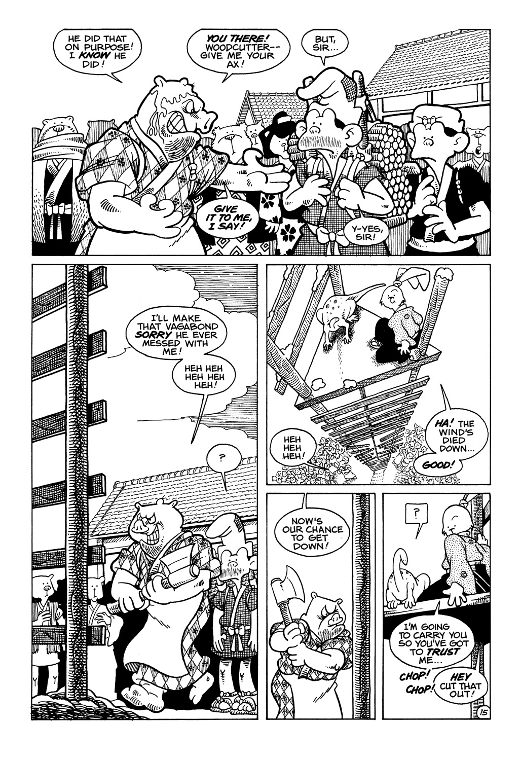 Read online Usagi Yojimbo (1987) comic -  Issue #7 - 16
