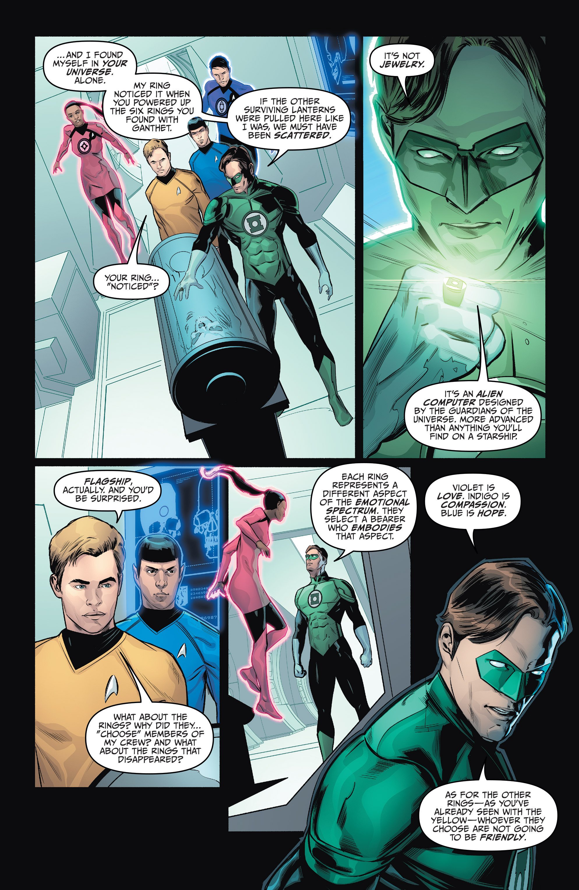 Read online Star Trek/Green Lantern (2015) comic -  Issue #3 - 5