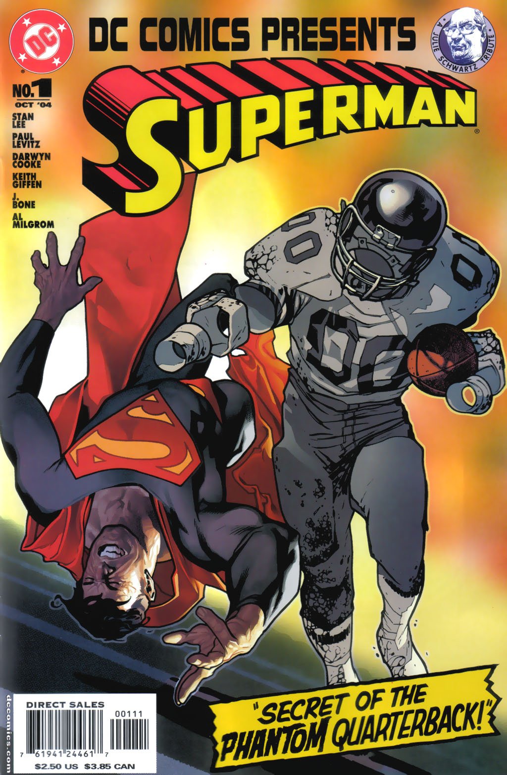 <{ $series->title }} issue Superman - Page 1