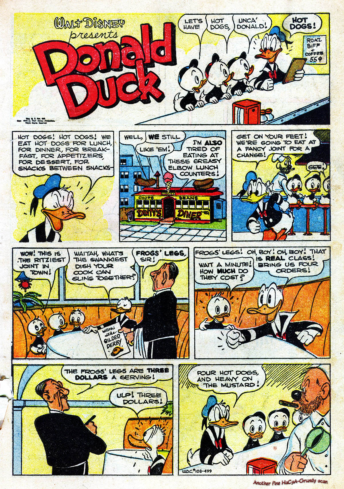 Read online Walt Disney's Comics and Stories comic -  Issue #108 - 2