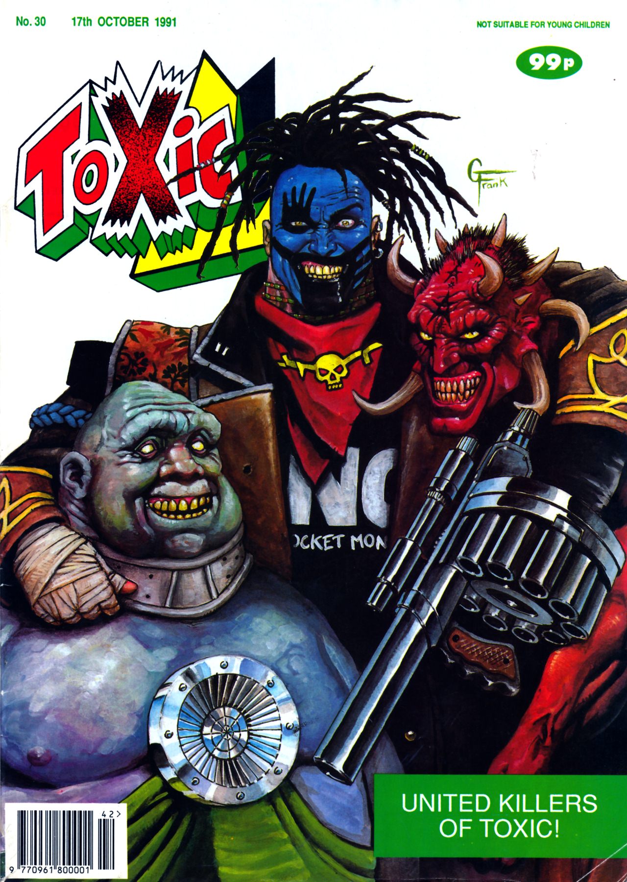 Read online Toxic! comic -  Issue #30 - 1