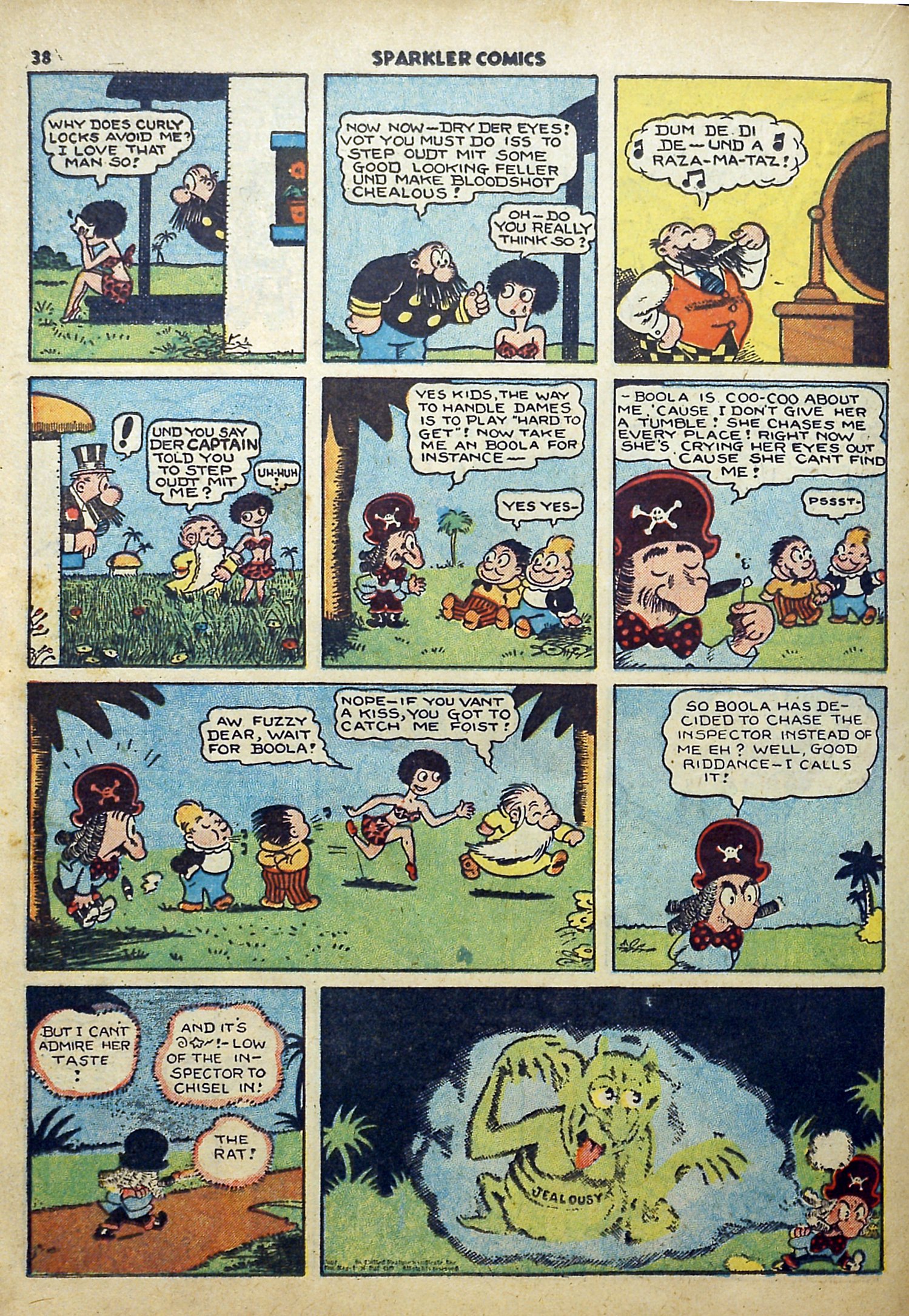 Read online Sparkler Comics comic -  Issue #2 - 34