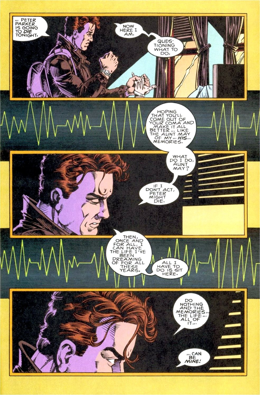 Read online Spider-Man (1990) comic -  Issue #51 - A Heart Beat Away - 4