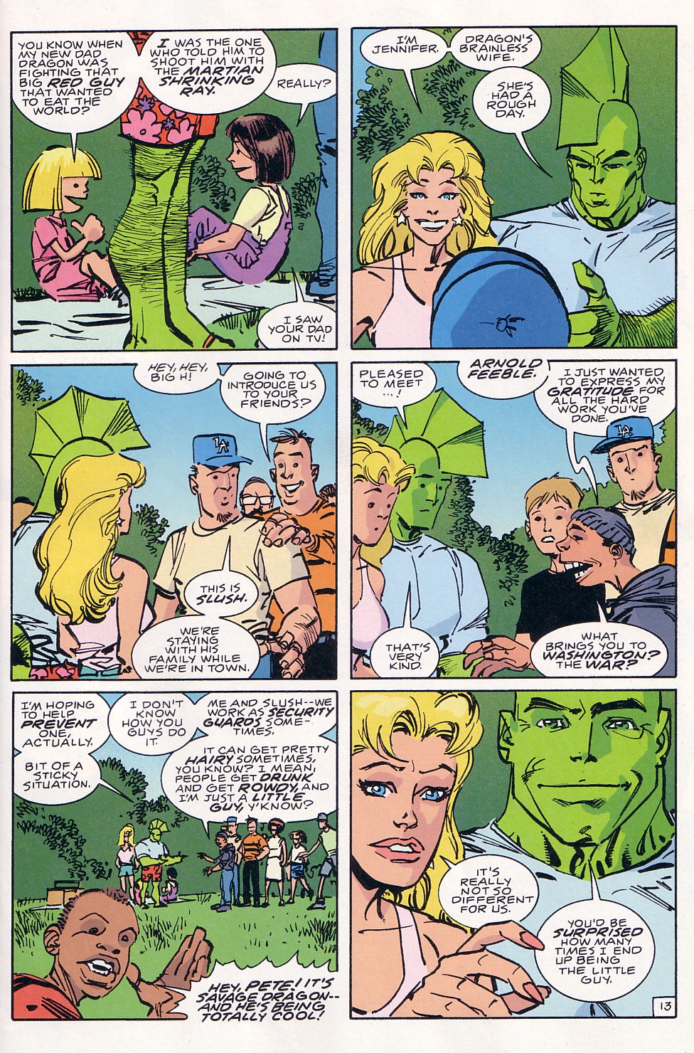 Read online The Savage Dragon (1993) comic -  Issue #107 - 16