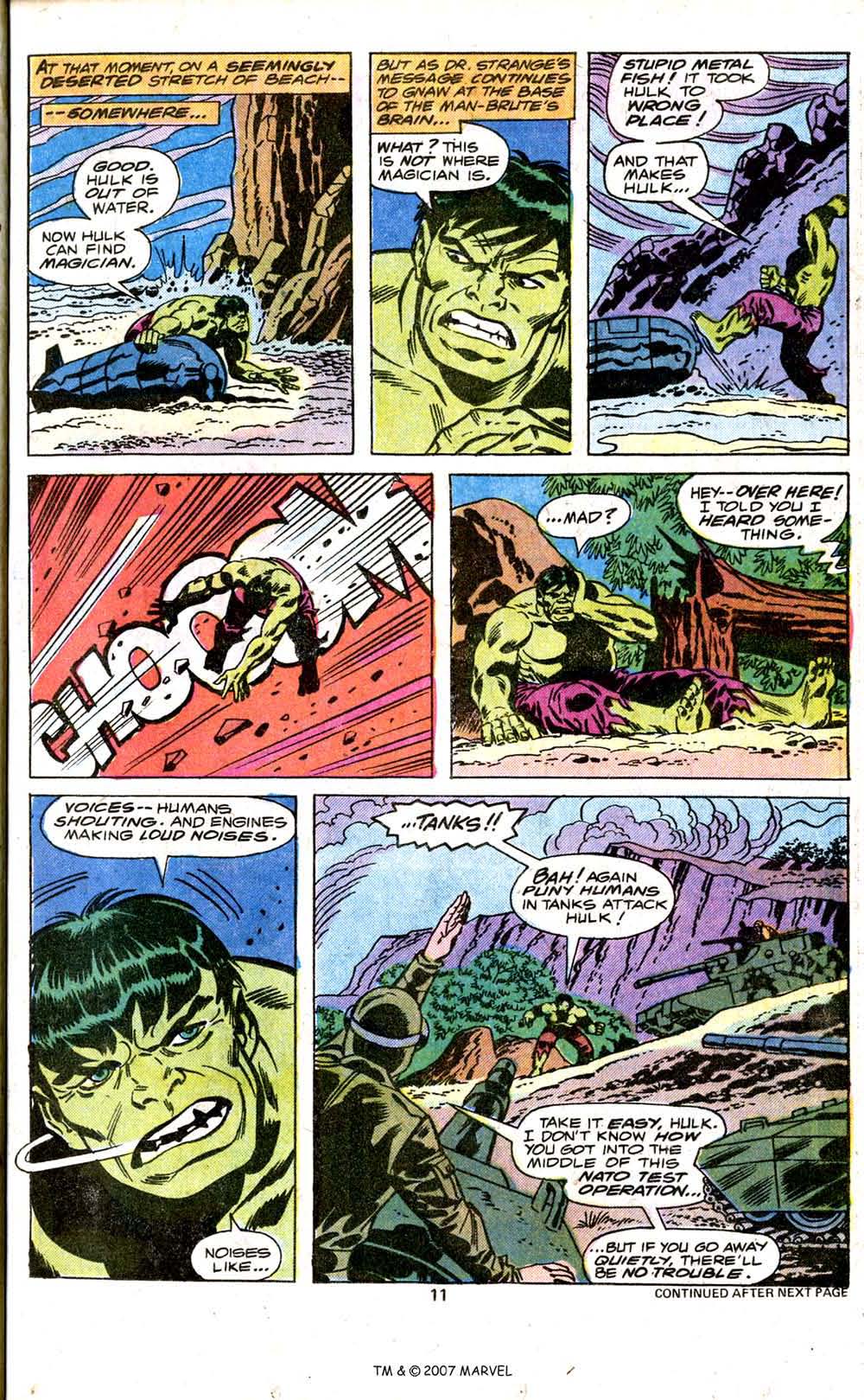 Read online The Incredible Hulk (1968) comic -  Issue # _Annual 1977 - 13