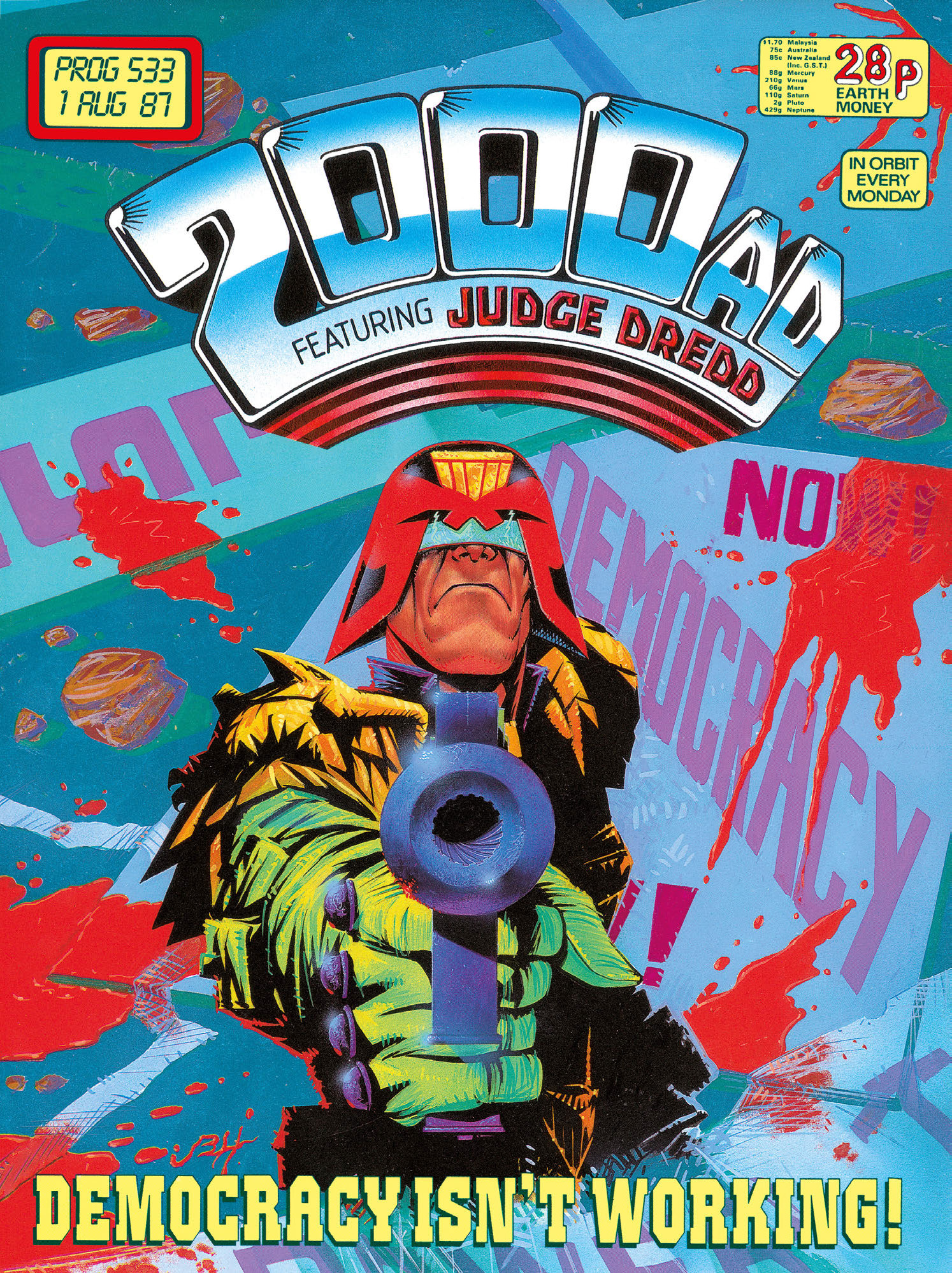 Read online Essential Judge Dredd: America comic -  Issue # TPB (Part 1) - 35