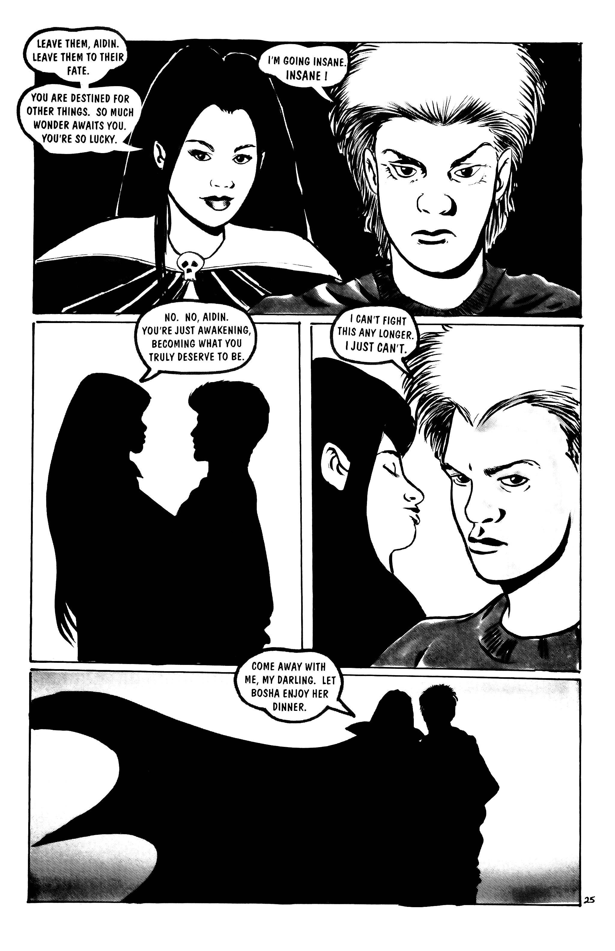 Read online Vampyre's Kiss: The Dark Kiss of Night comic -  Issue #3 - 27