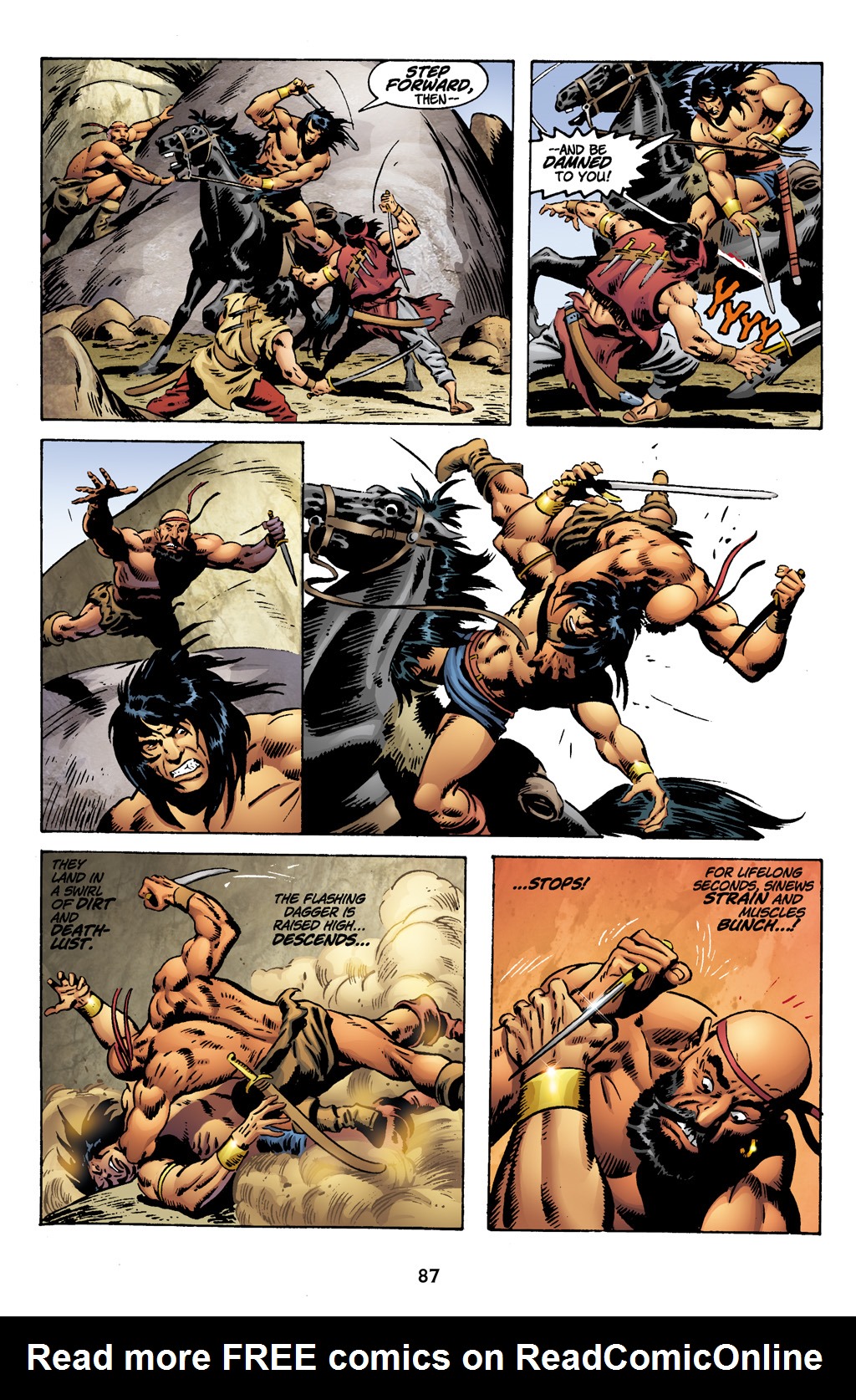 Read online The Chronicles of Conan comic -  Issue # TPB 6 (Part 1) - 86