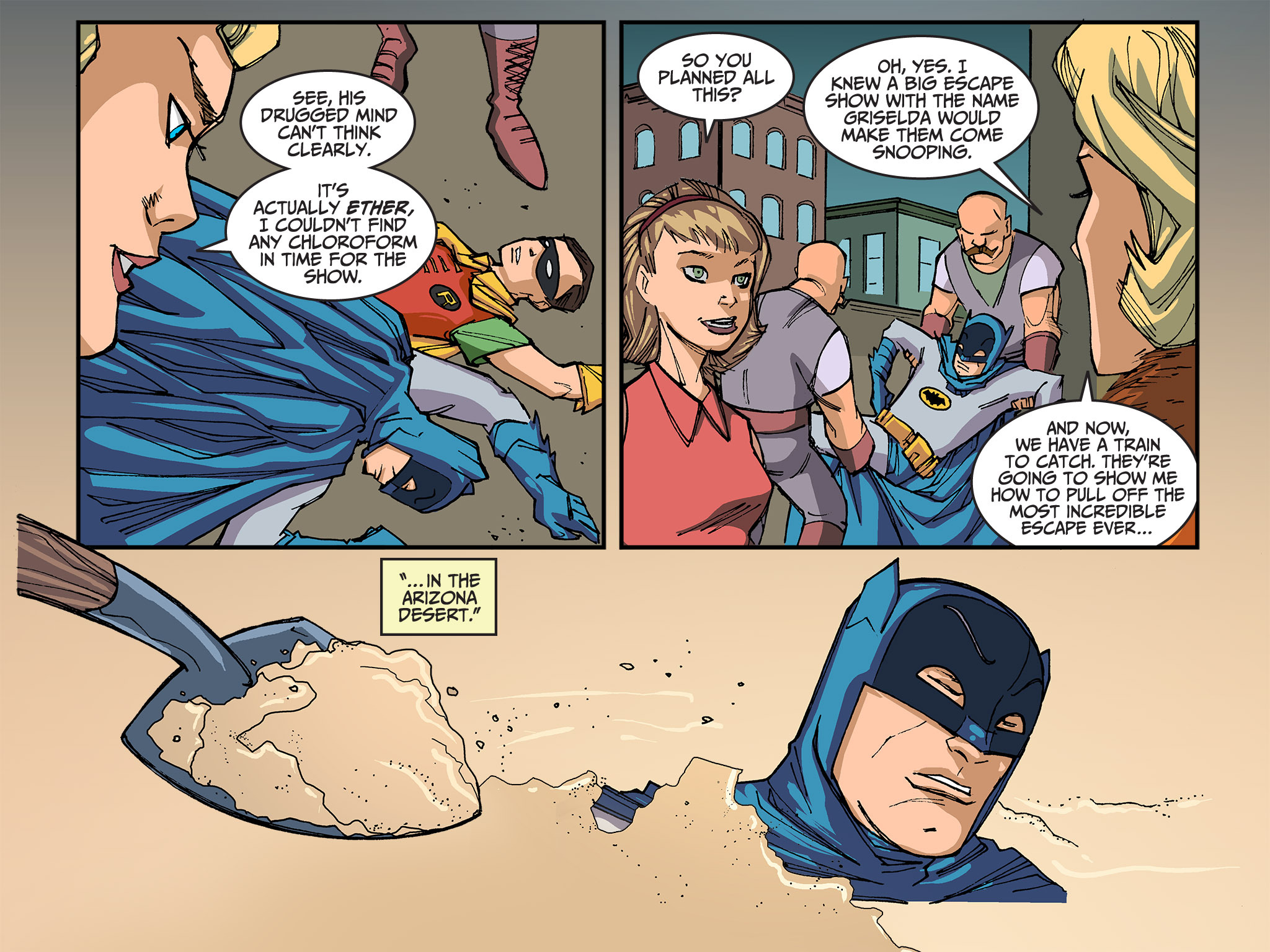 Read online Batman '66 [I] comic -  Issue #24 - 117