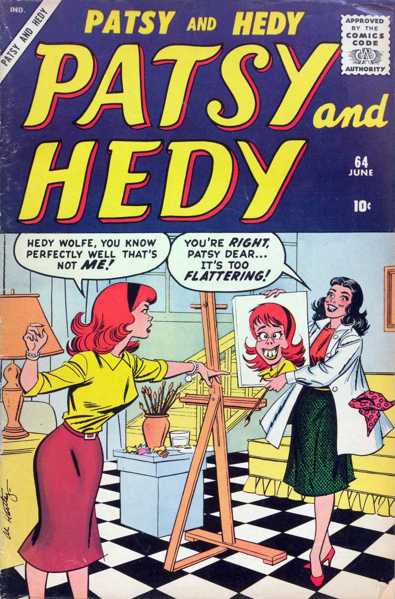 Read online Patsy and Hedy comic -  Issue #64 - 1