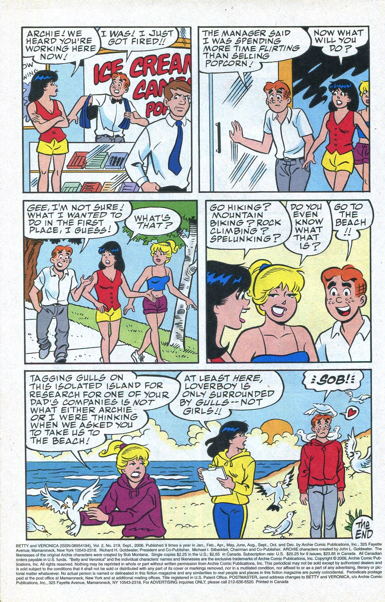 Read online Betty and Veronica (1987) comic -  Issue #219 - 34