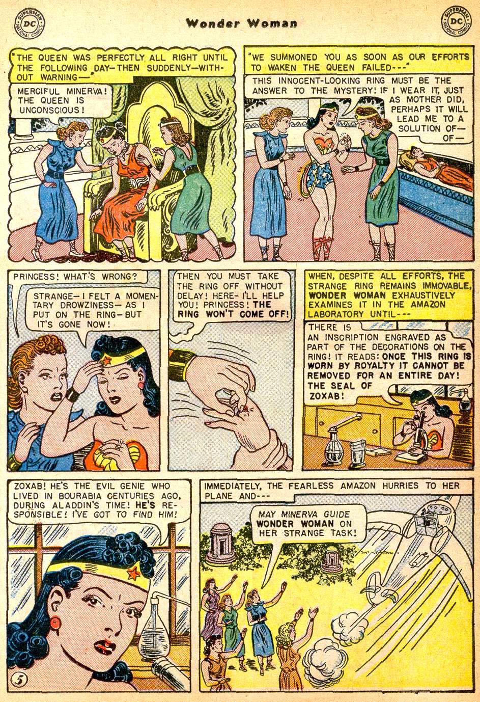 Read online Wonder Woman (1942) comic -  Issue #61 - 19
