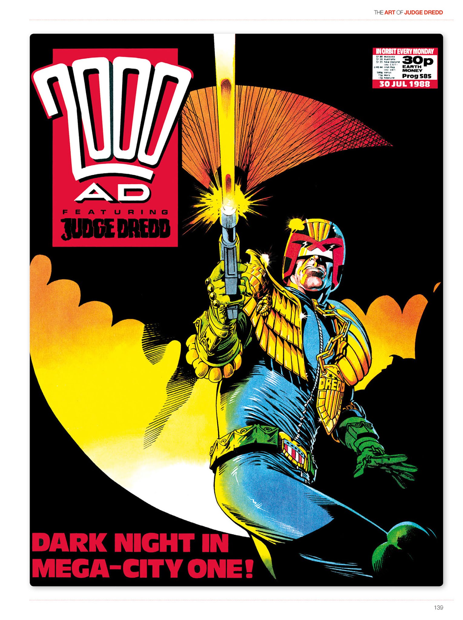Read online The Art of Judge Dredd: Featuring 35 Years of Zarjaz Covers comic -  Issue # TPB (Part 2) - 48