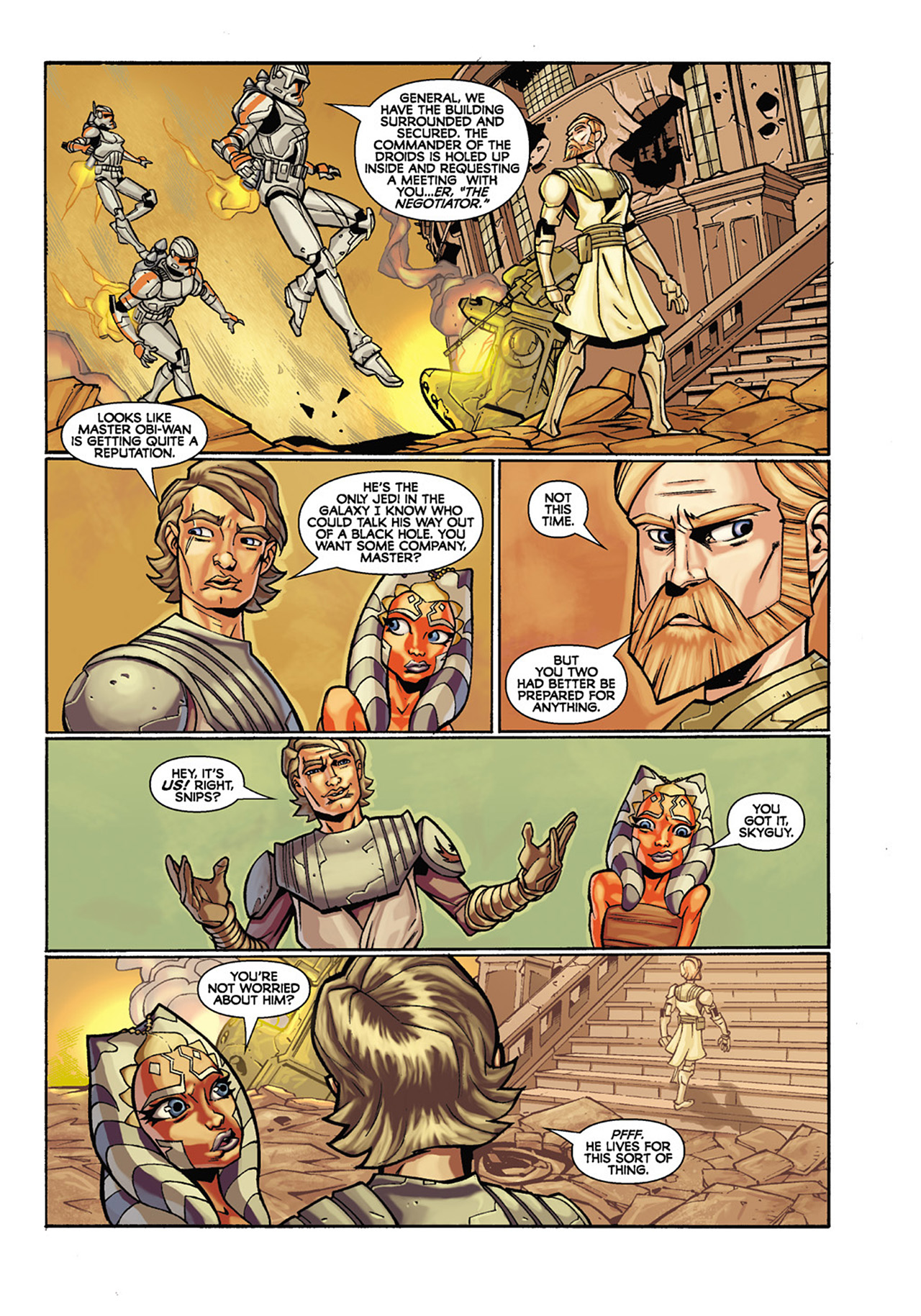 Read online Star Wars: The Clone Wars comic -  Issue #1 - 10