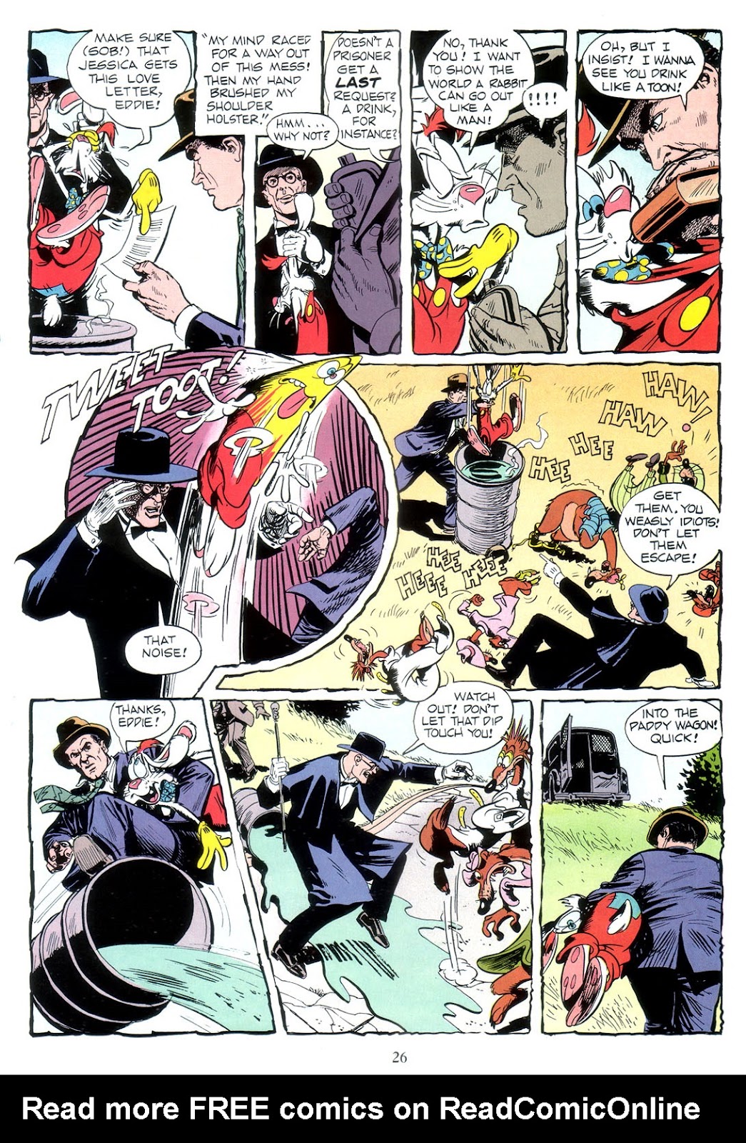 Marvel Graphic Novel issue 41 - Who Framed Roger Rabbit - Page 28