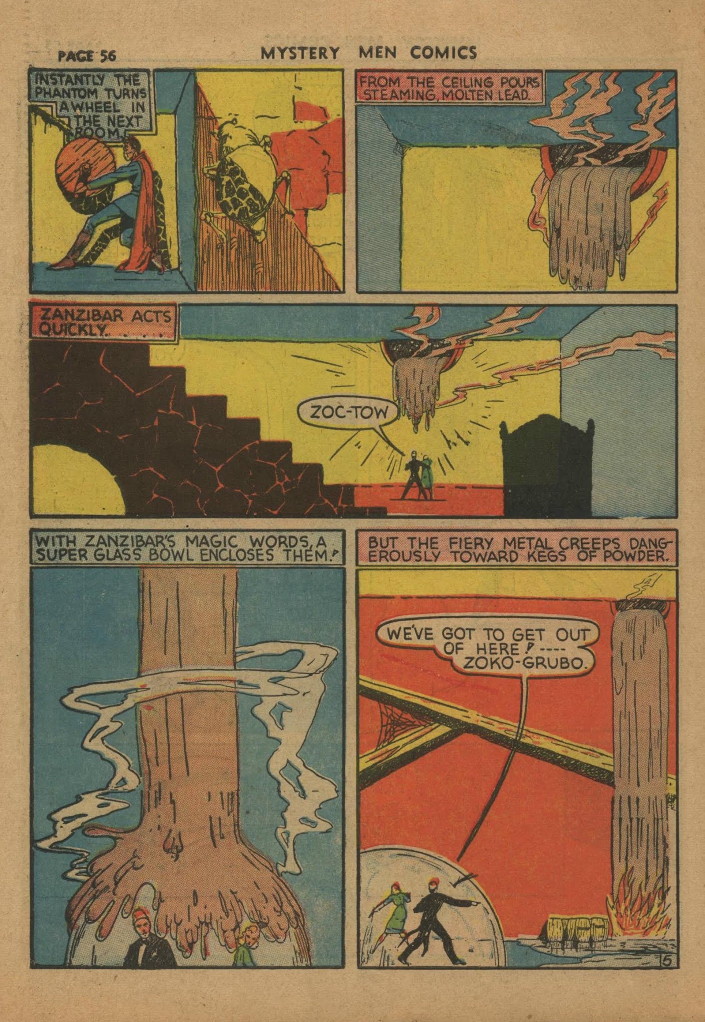 Read online Mystery Men Comics comic -  Issue #9 - 58