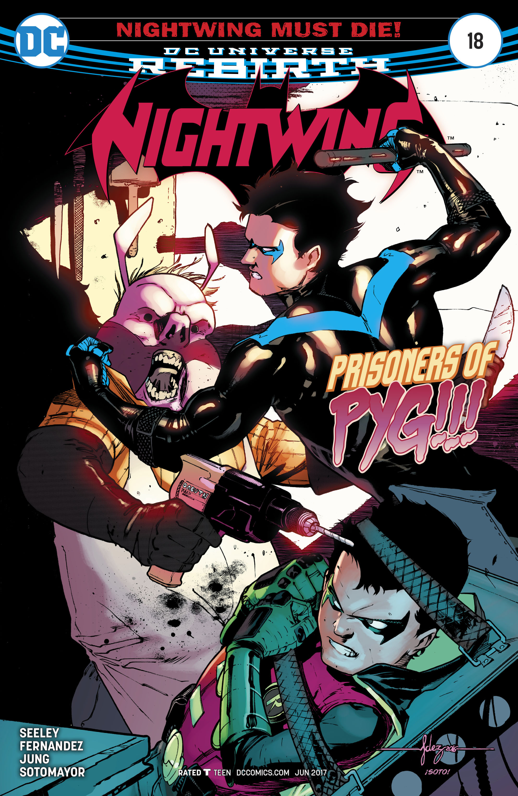Read online Nightwing (2016) comic -  Issue #18 - 1