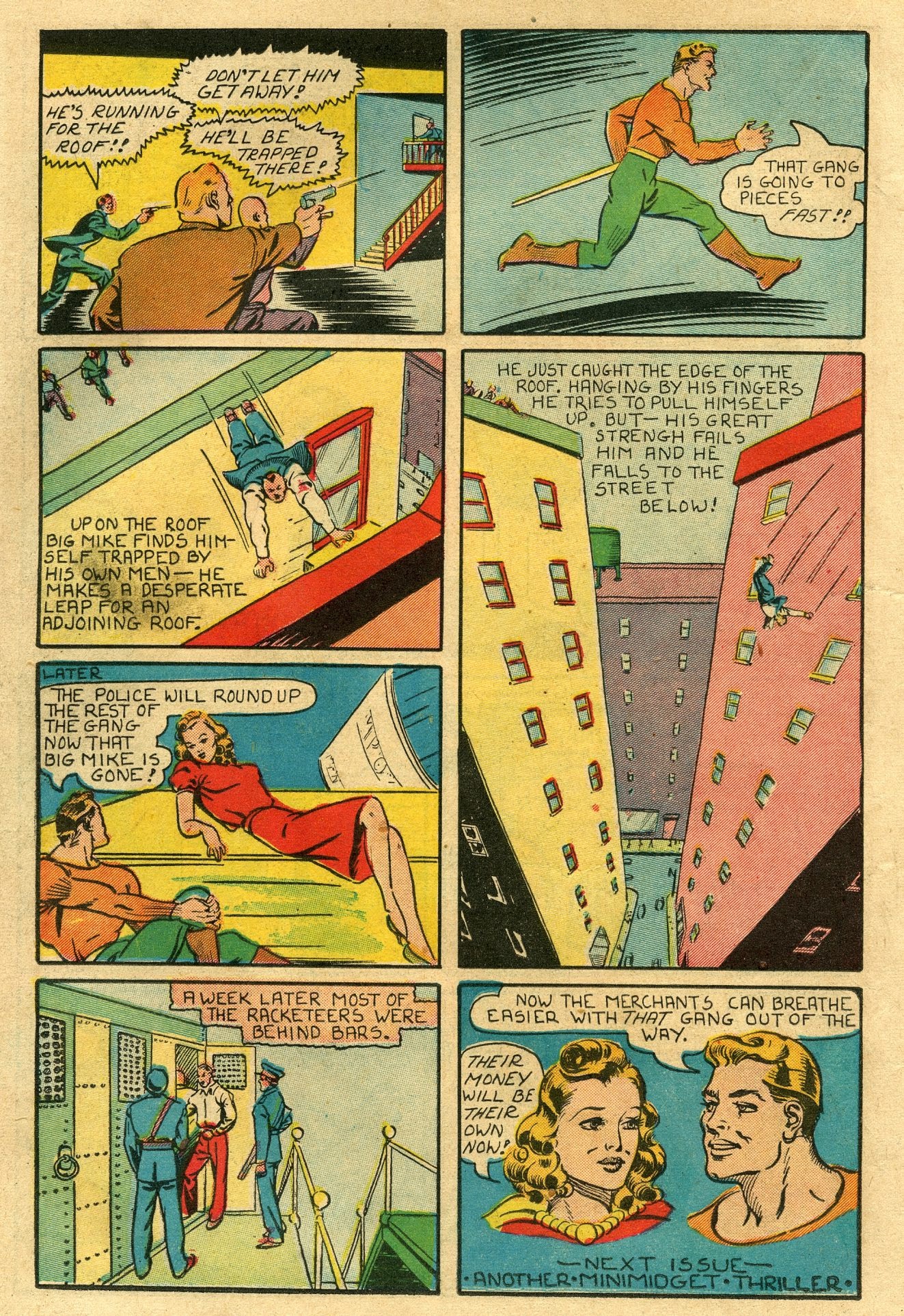 Read online Amazing Man Comics comic -  Issue #24 - 24