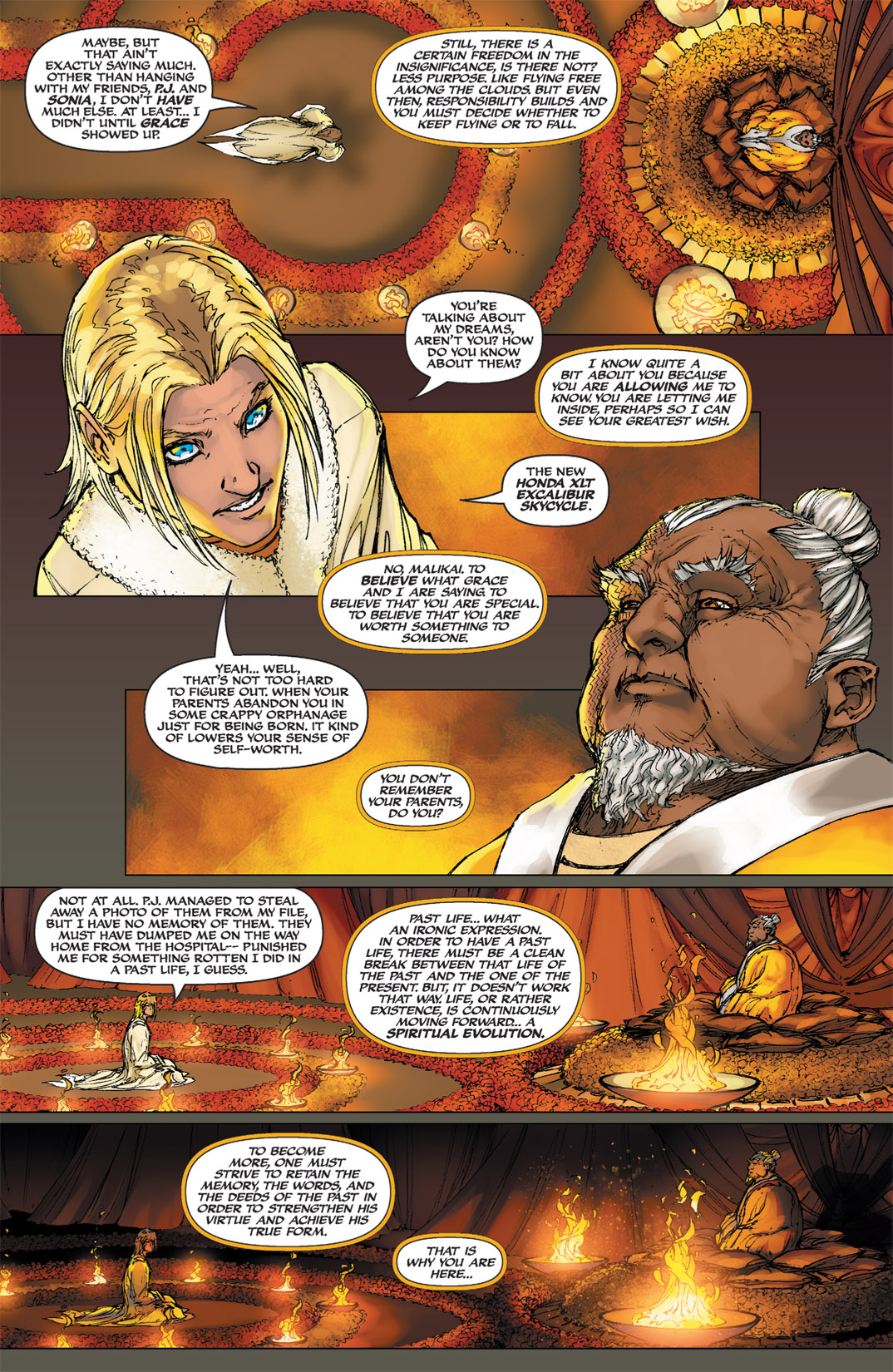 Read online Michael Turner's Soulfire (2003) comic -  Issue #5 - 5