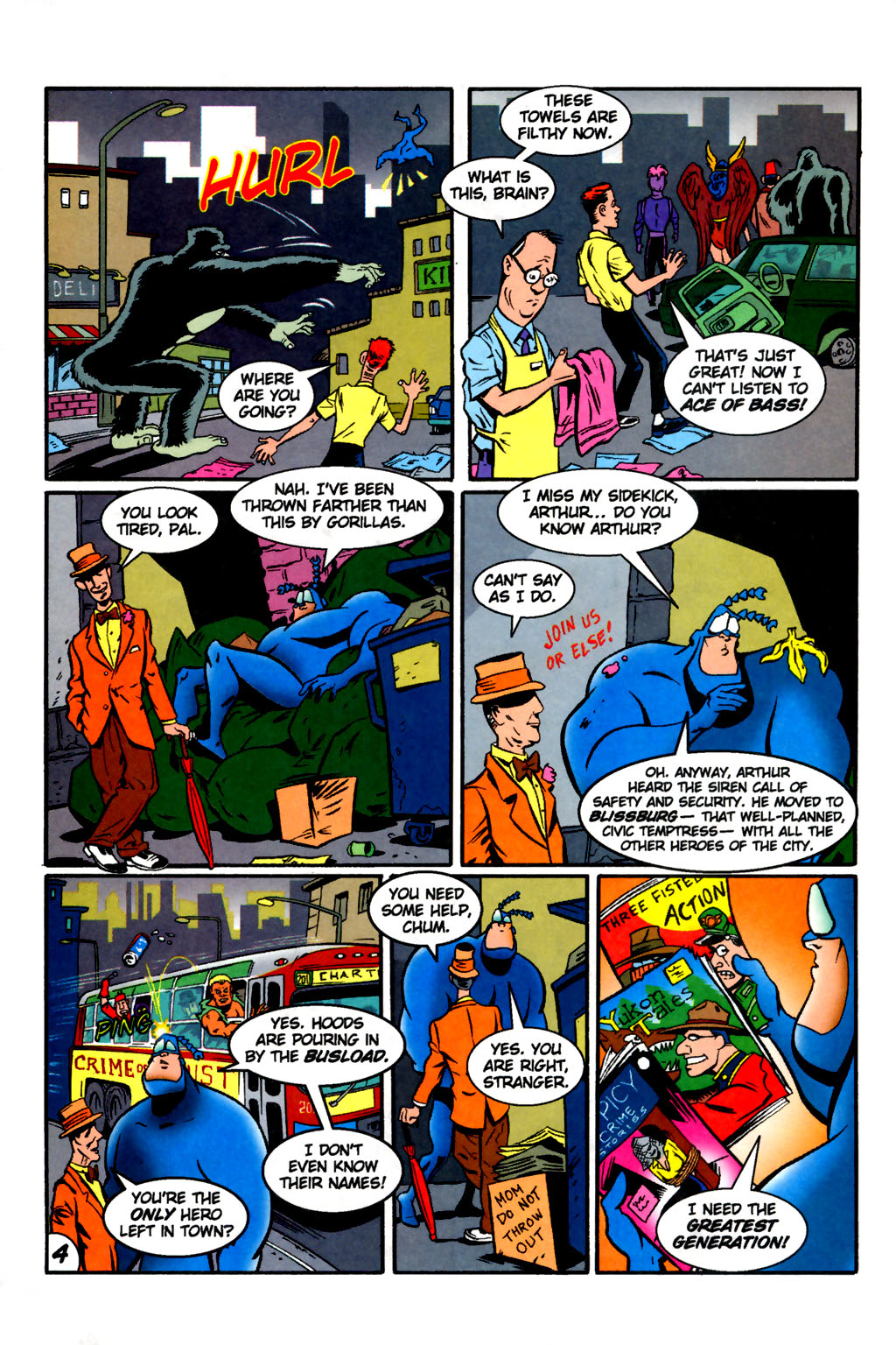 Read online The Tick: Days of Drama comic -  Issue #2 - 6