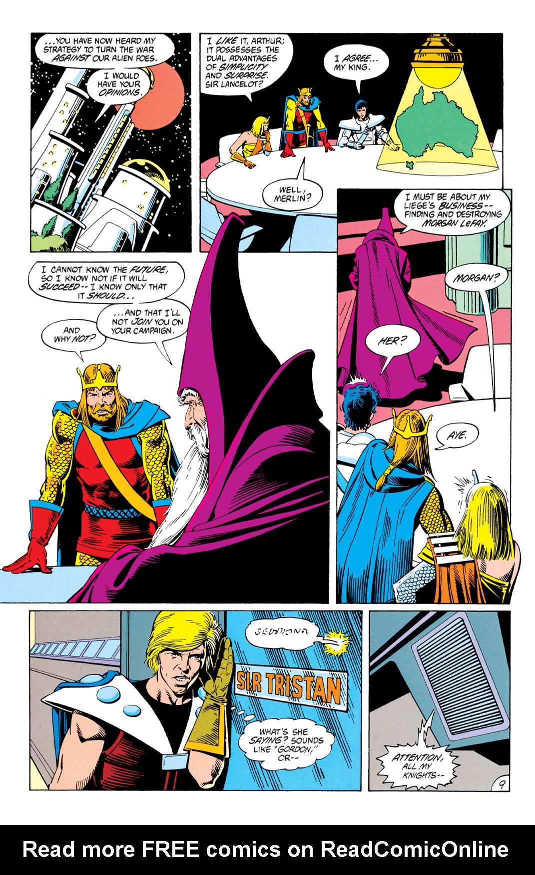 Read online Camelot 3000 comic -  Issue #7 - 10