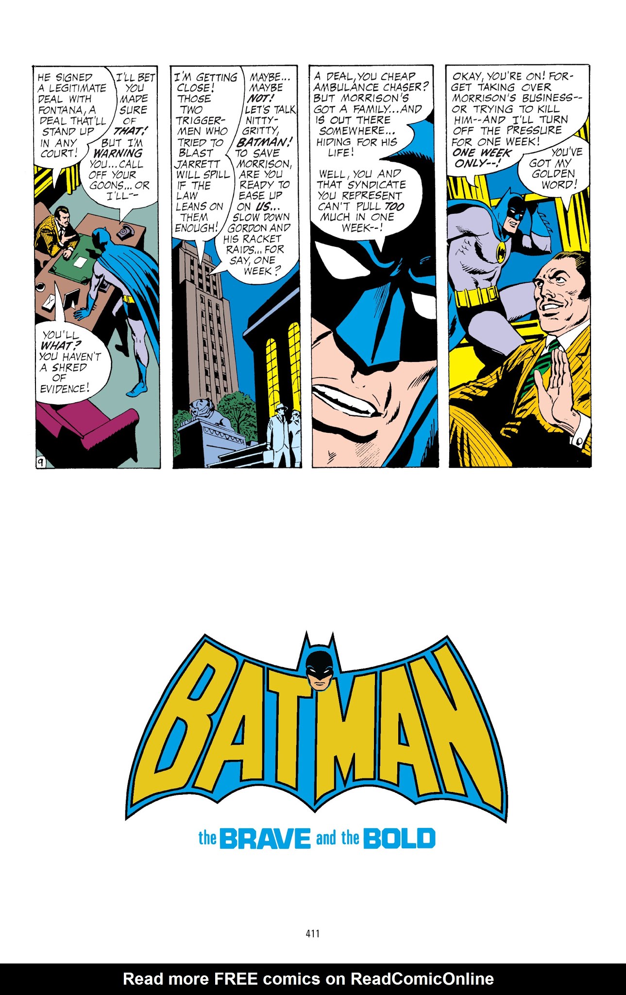 Read online Batman: The Brave and the Bold - The Bronze Age comic -  Issue # TPB (Part 5) - 10